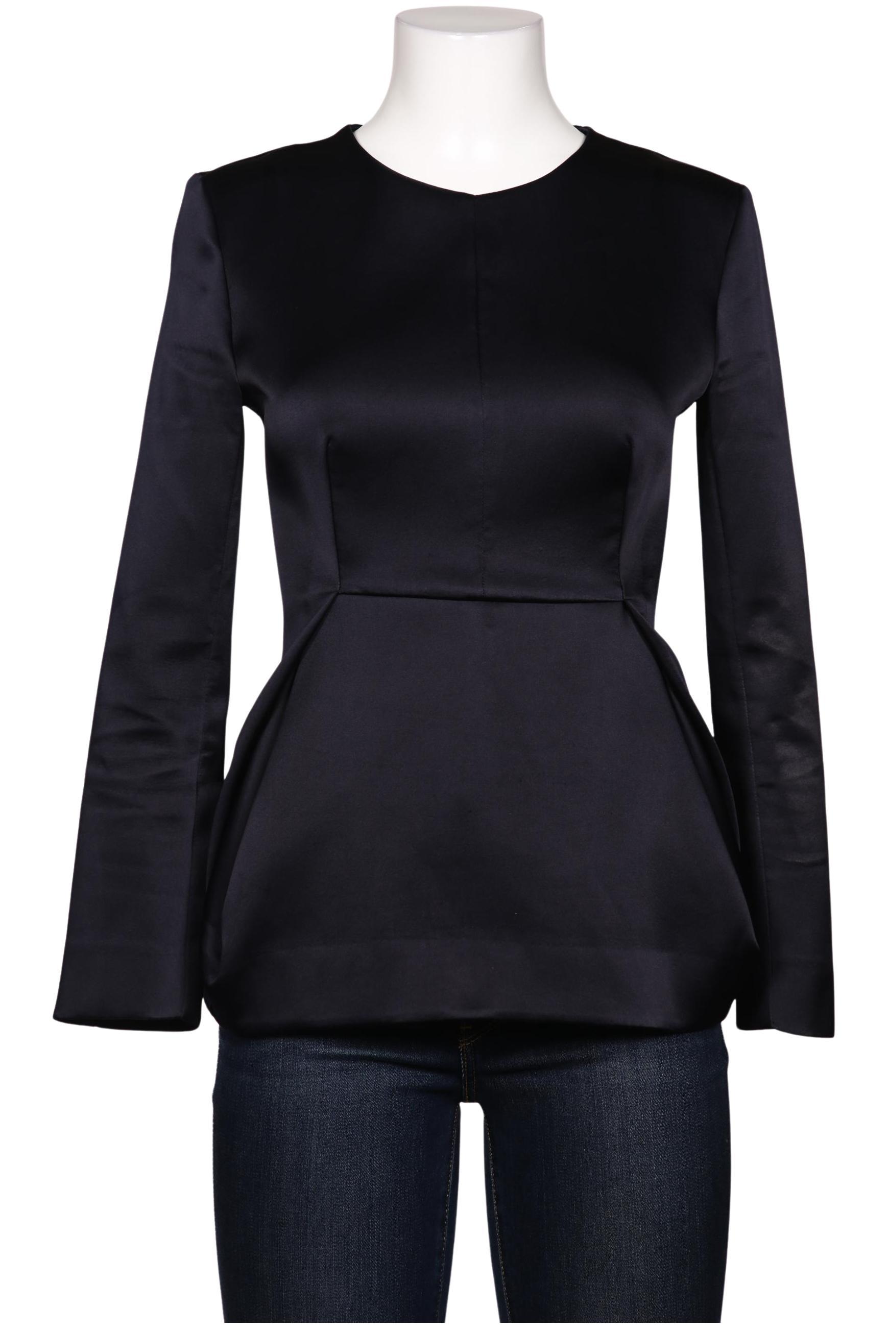 

COS Damen Bluse, marineblau, Gr. 40