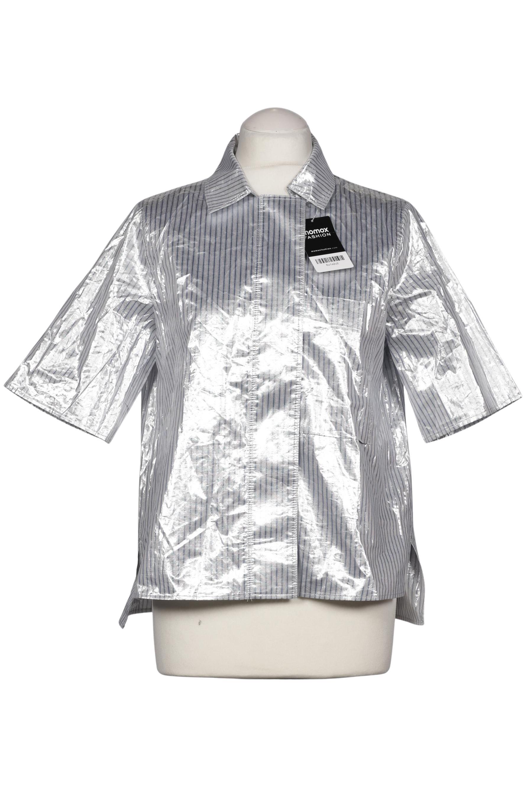 

COS Damen Bluse, silber, Gr. 42