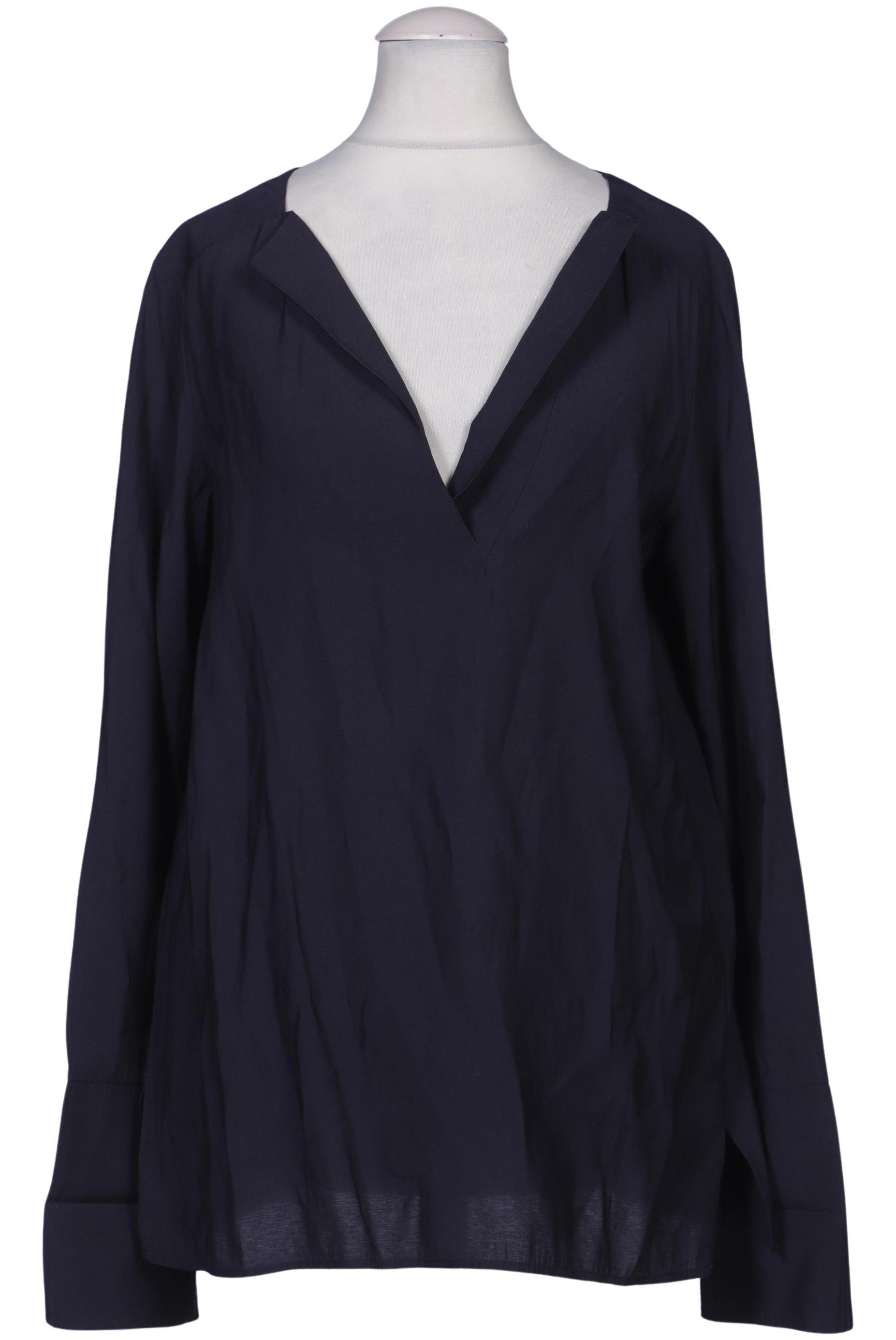 

COS Damen Bluse, marineblau, Gr. 34
