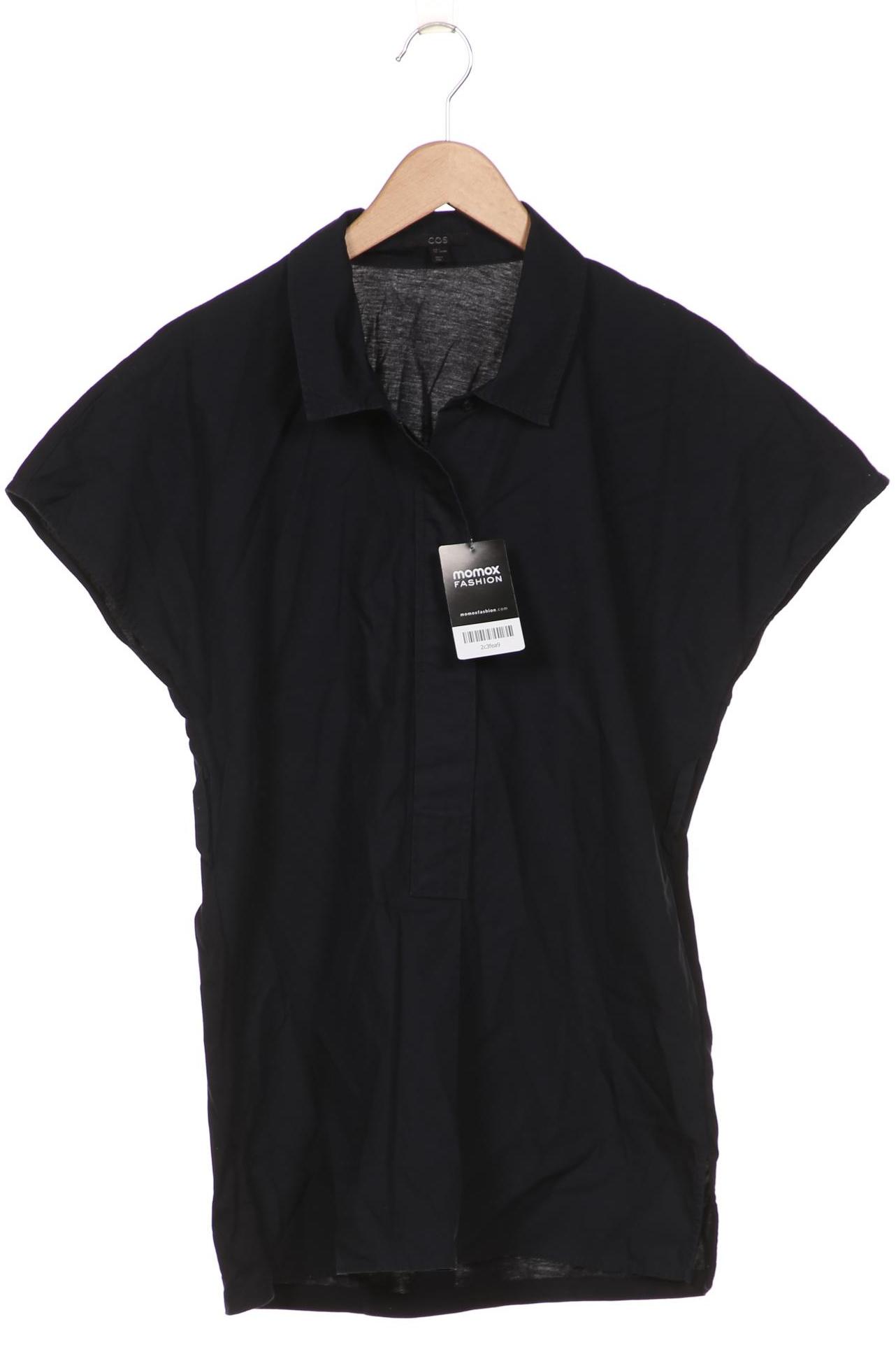 

COS Damen Bluse, marineblau, Gr. 36