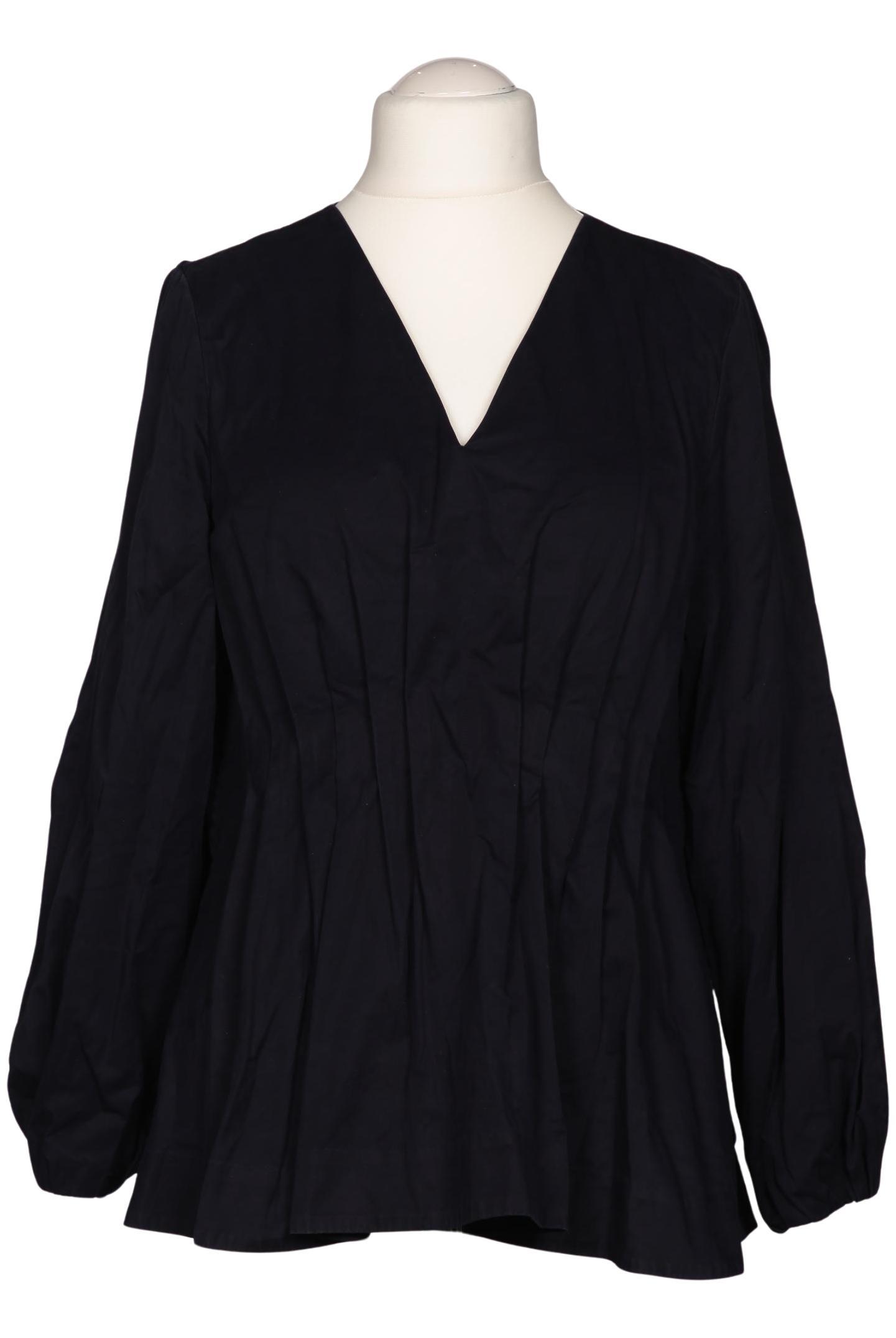 

COS Damen Bluse, marineblau, Gr. 42