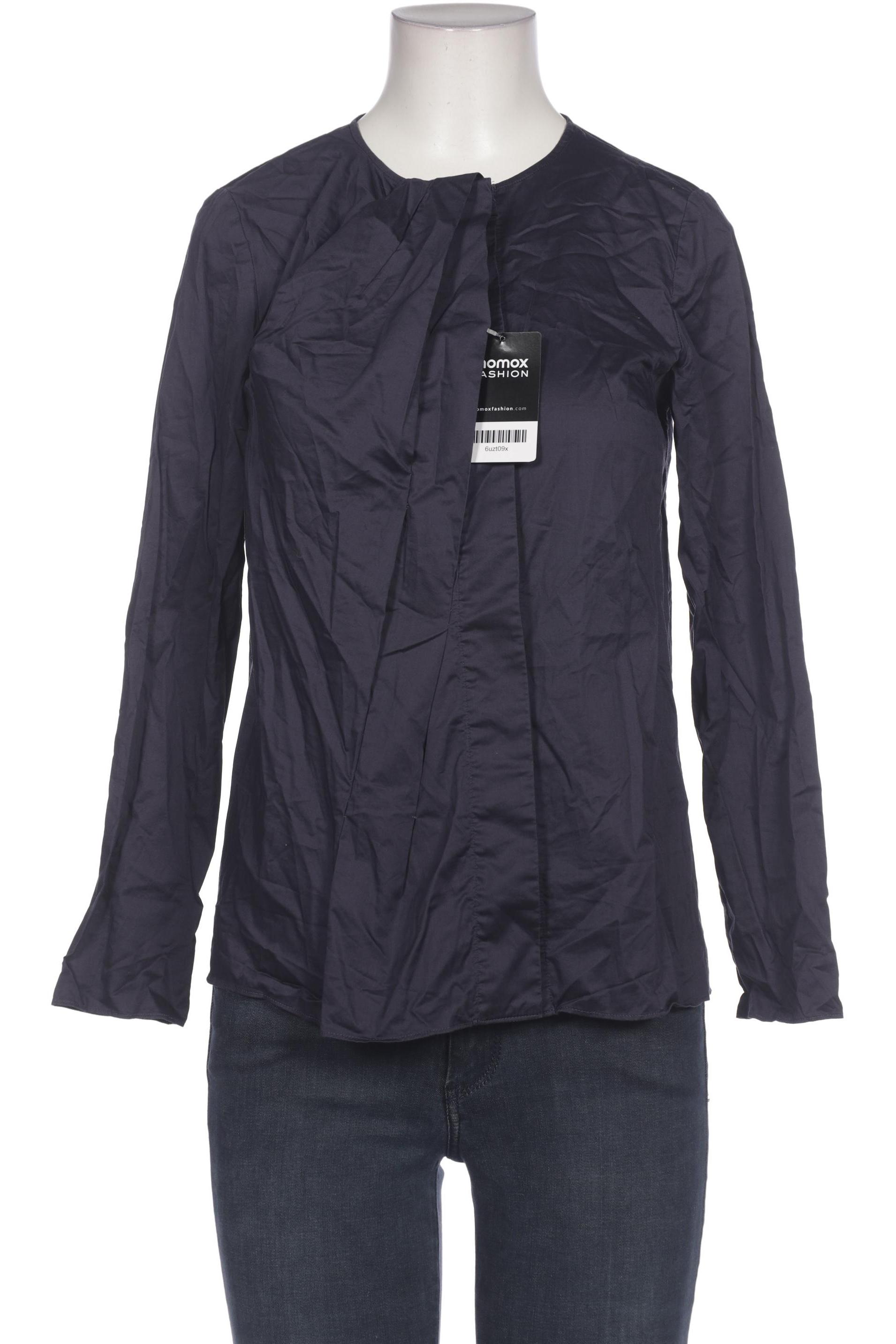 

COS Damen Bluse, marineblau, Gr. 34