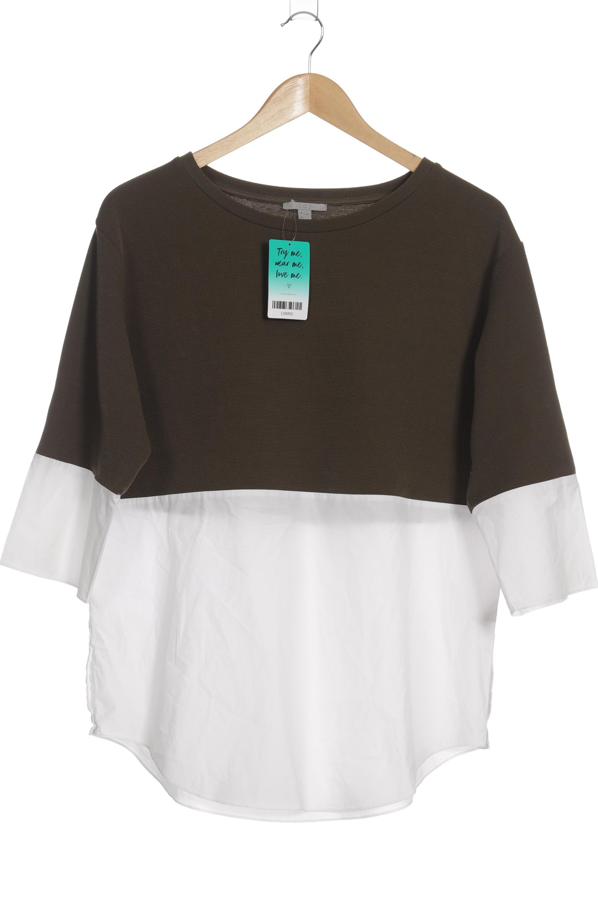

COS Damen Bluse, grün, Gr. 36