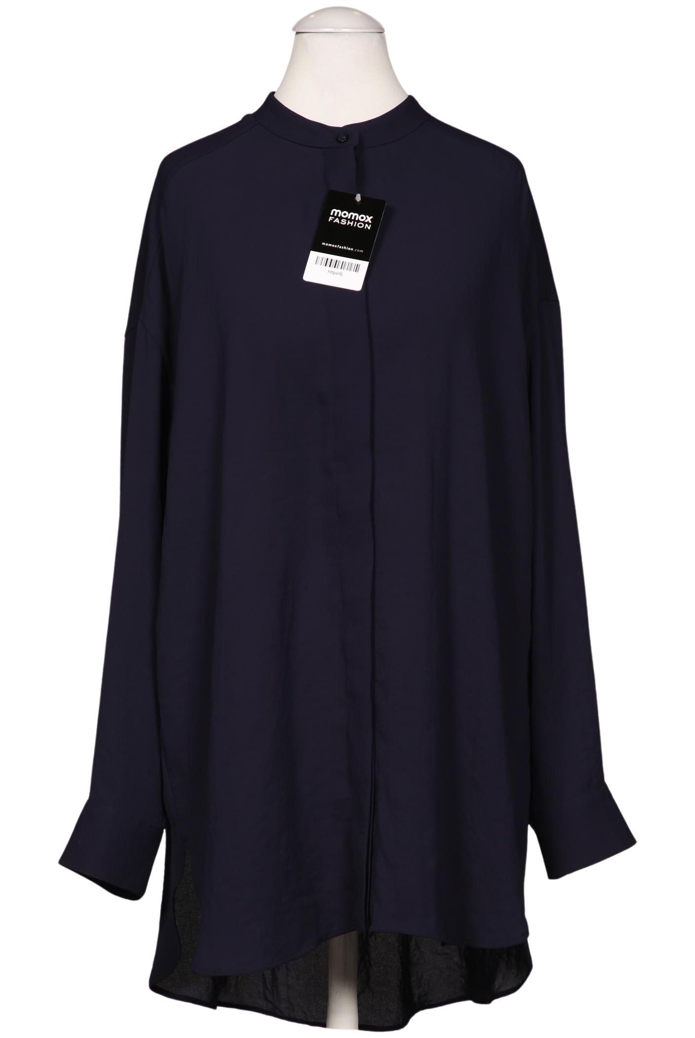 

COS Damen Bluse, marineblau, Gr. 34