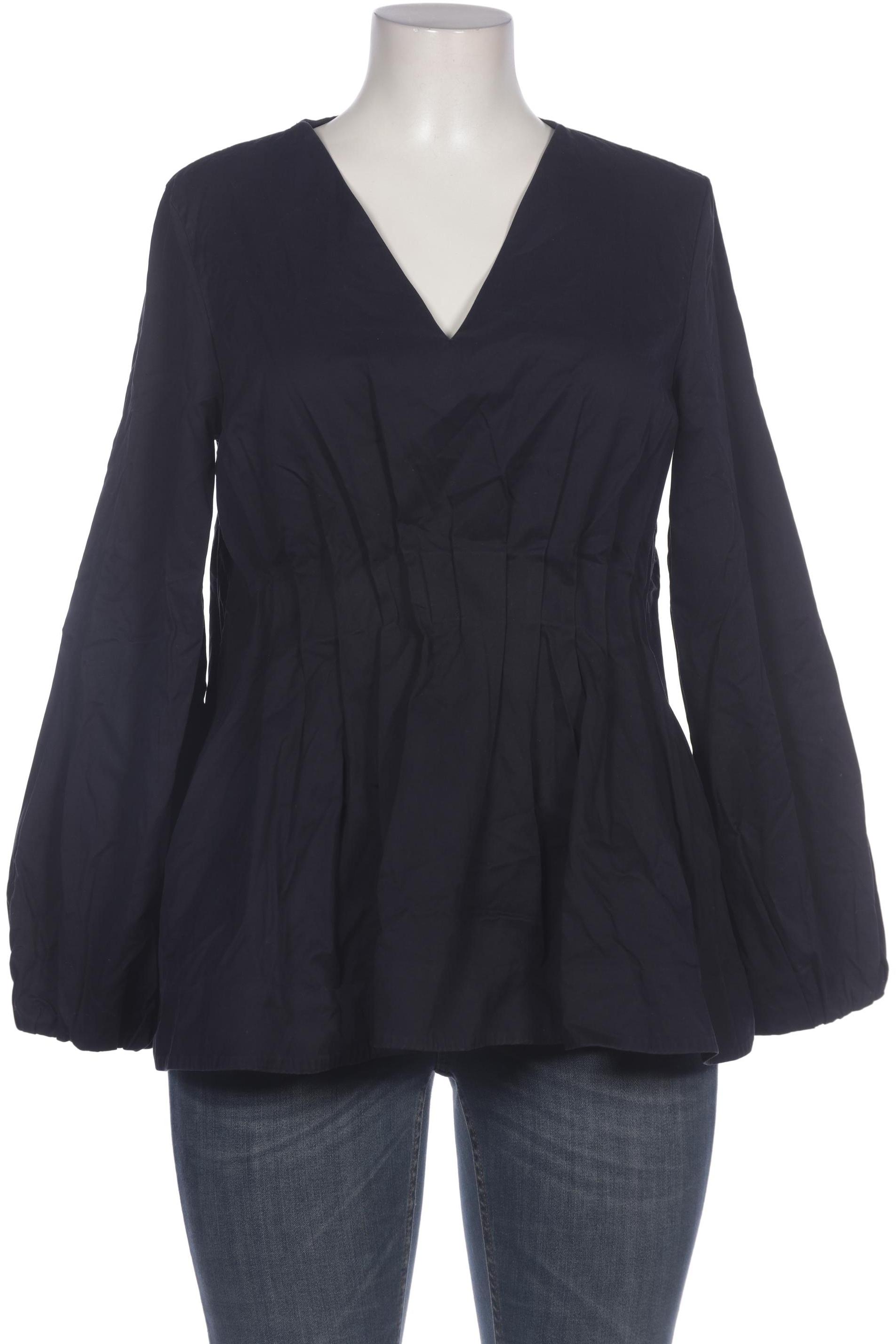 

COS Damen Bluse, marineblau, Gr. 42