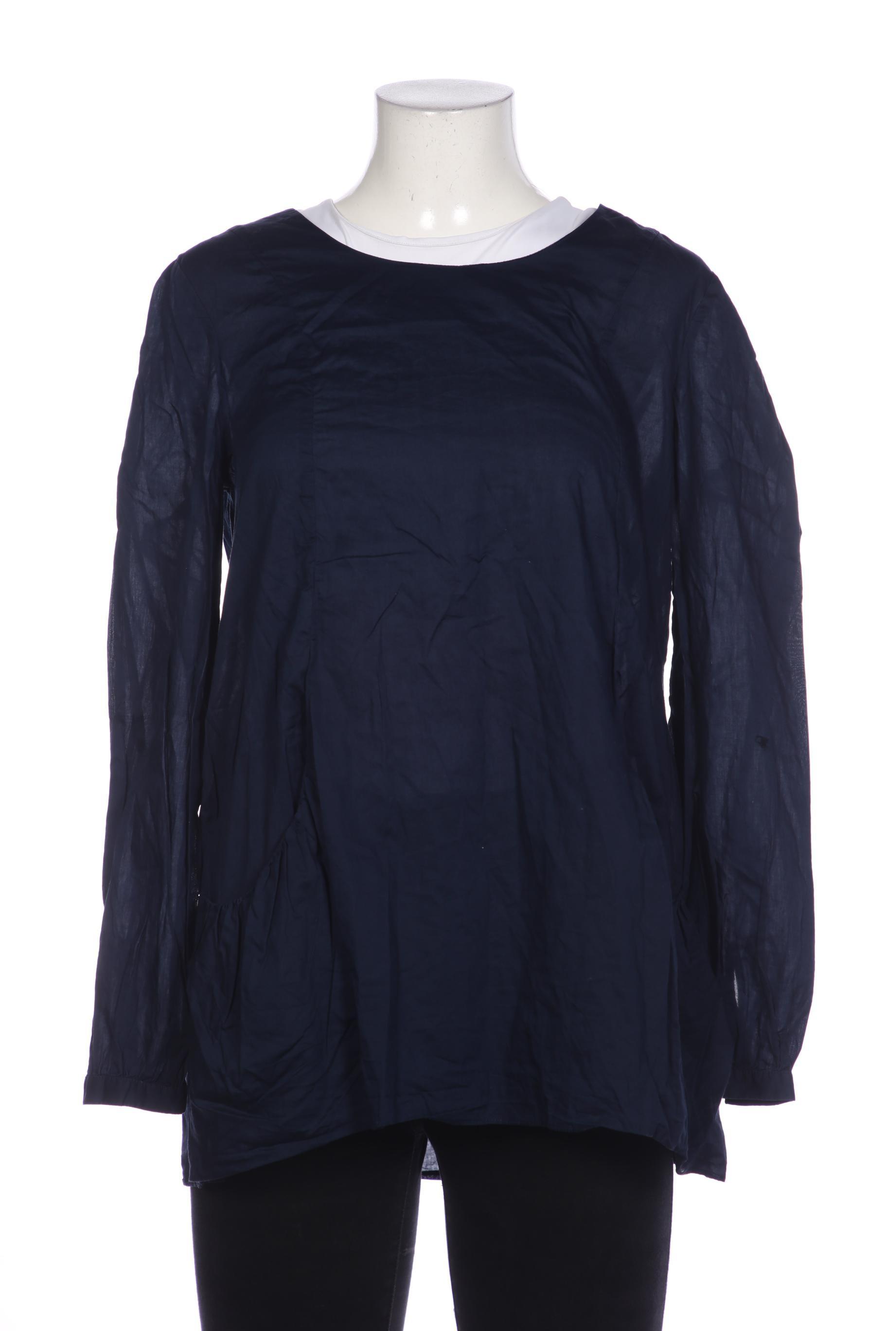 

COS Damen Bluse, marineblau, Gr. 40
