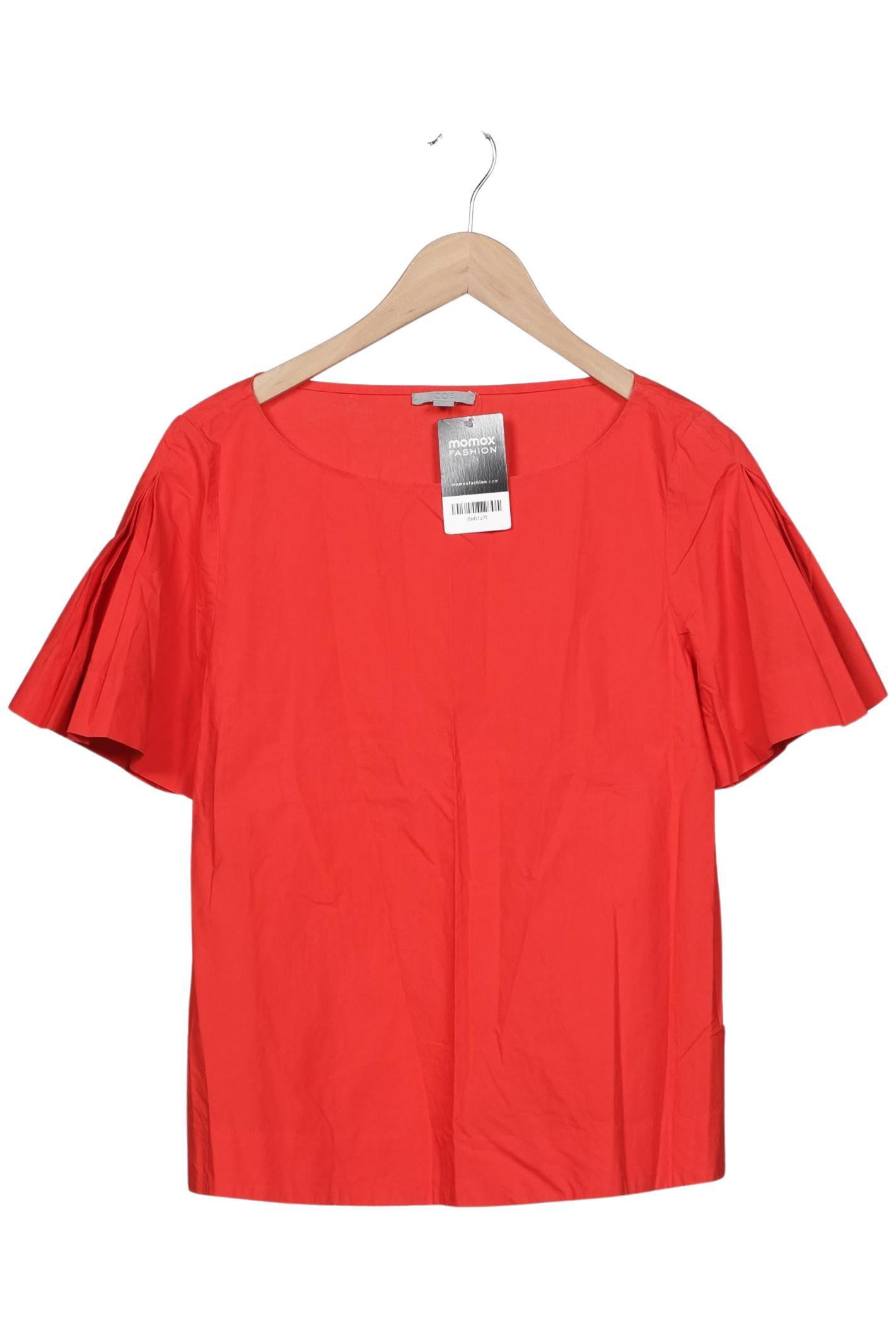 

COS Damen Bluse, rot, Gr. 40