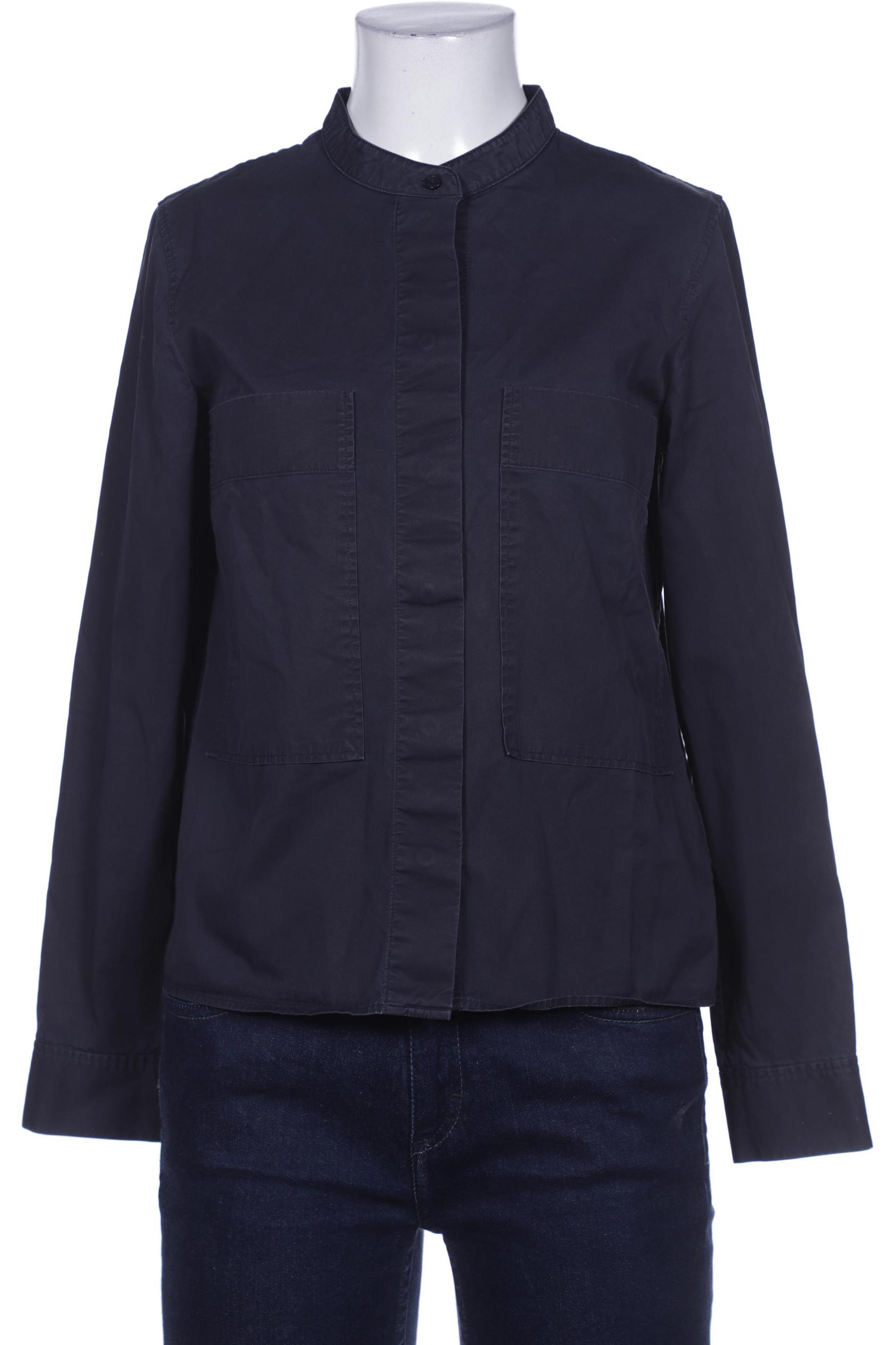 

COS Damen Bluse, marineblau, Gr. 34