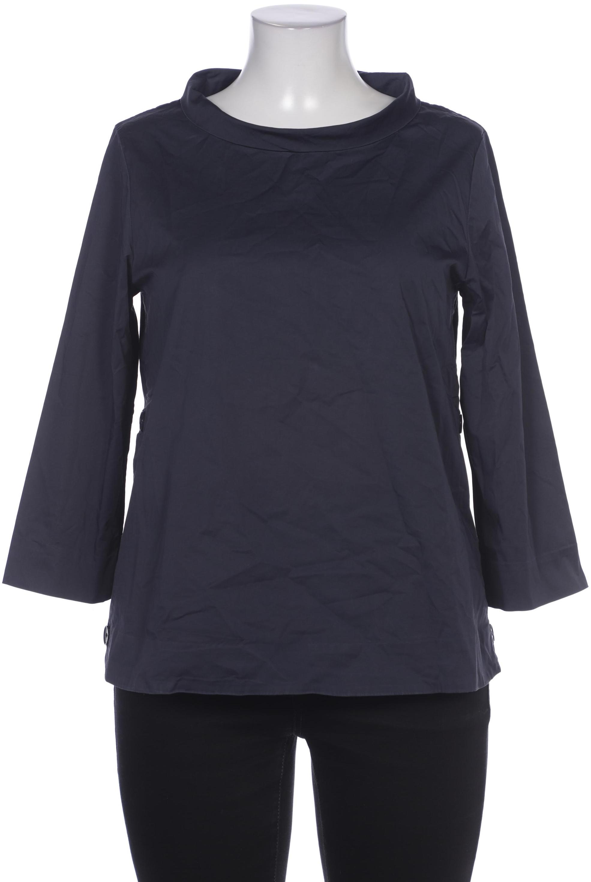 

COS Damen Bluse, marineblau, Gr. 42