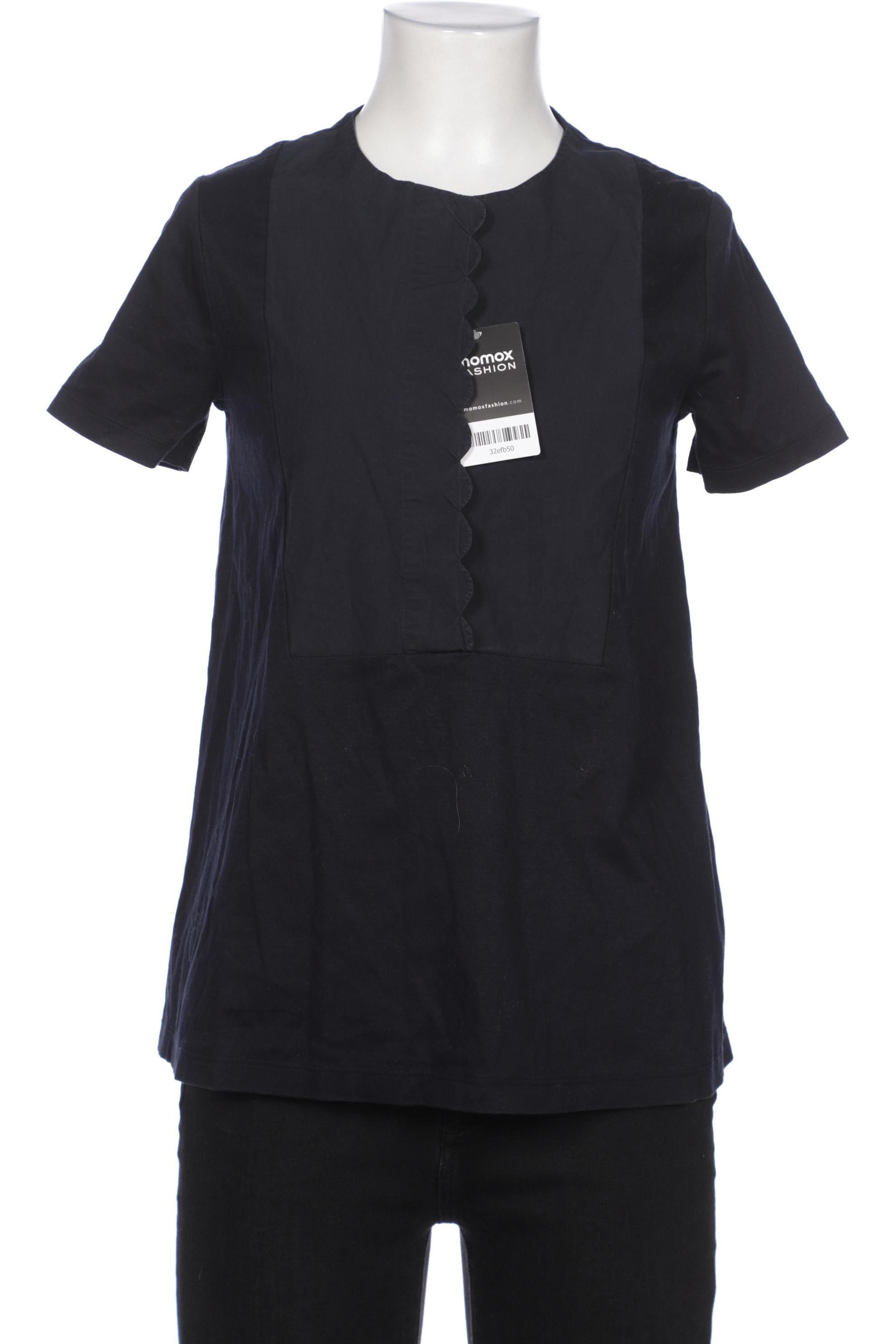 

COS Damen Bluse, marineblau, Gr. 34