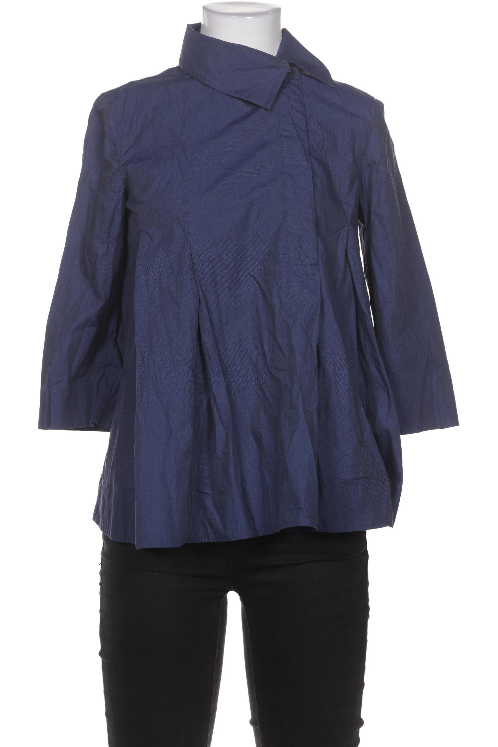 

COS Damen Bluse, marineblau, Gr. 34