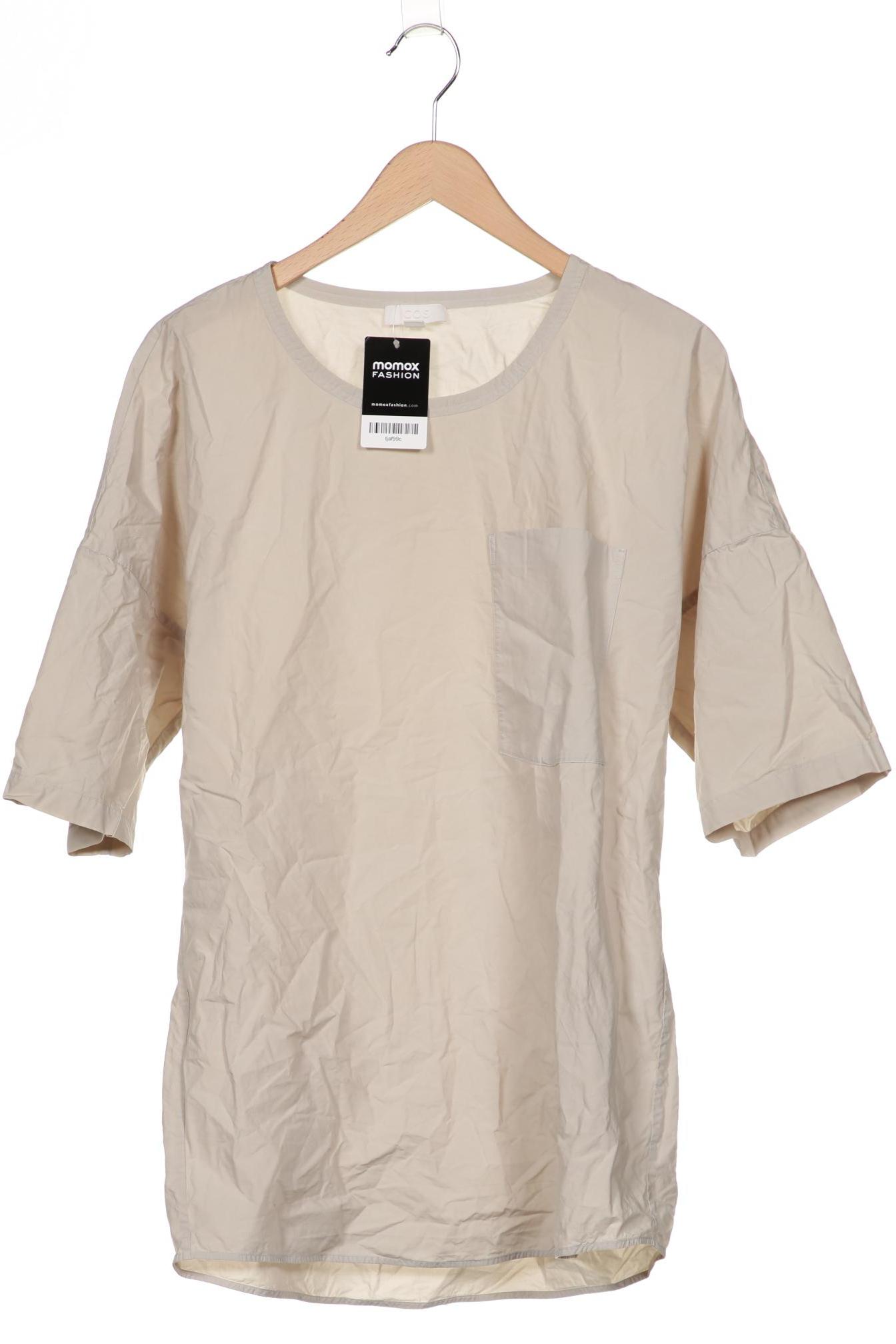 

COS Damen Bluse, beige, Gr. 36