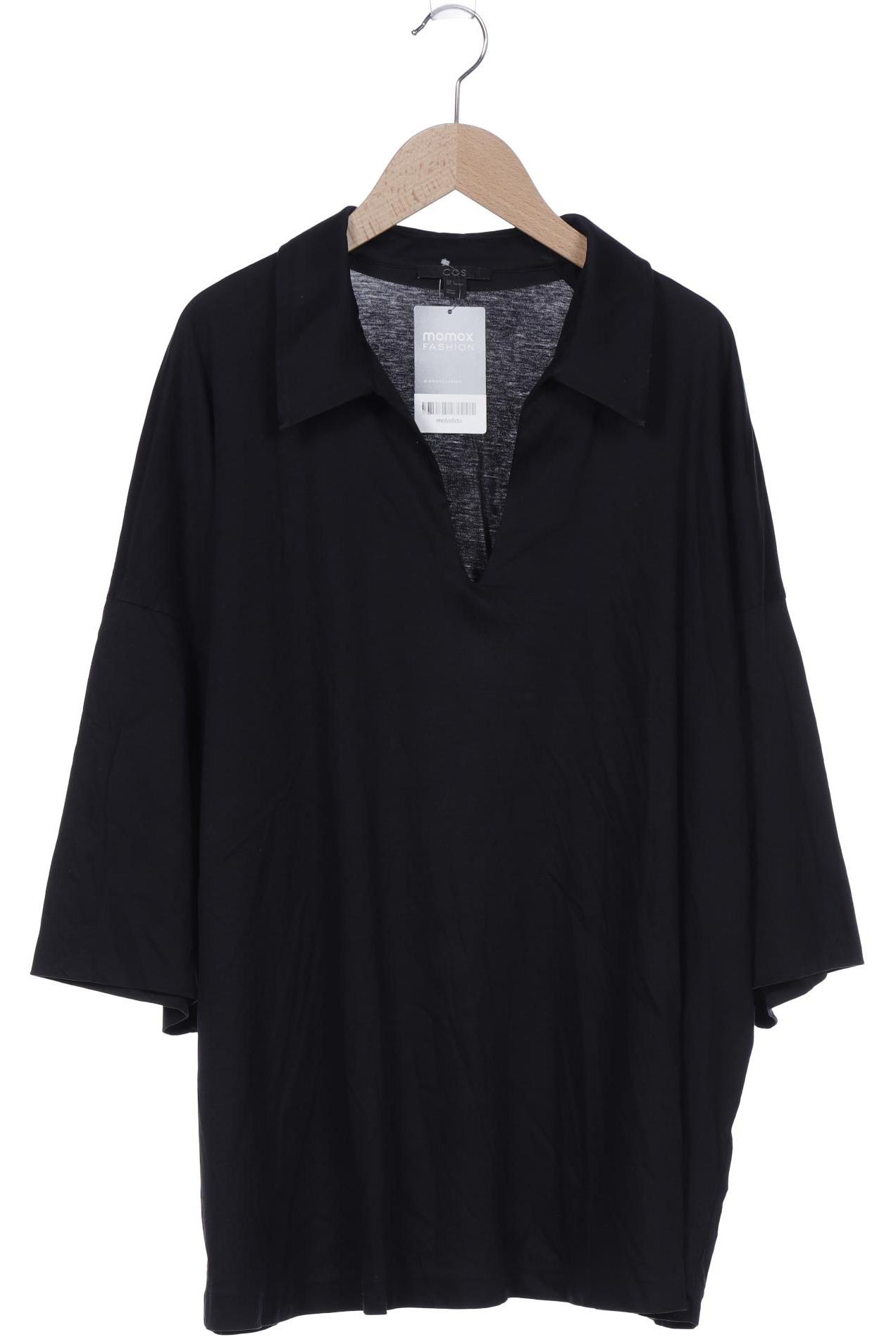 

COS Damen Bluse, schwarz, Gr. 42