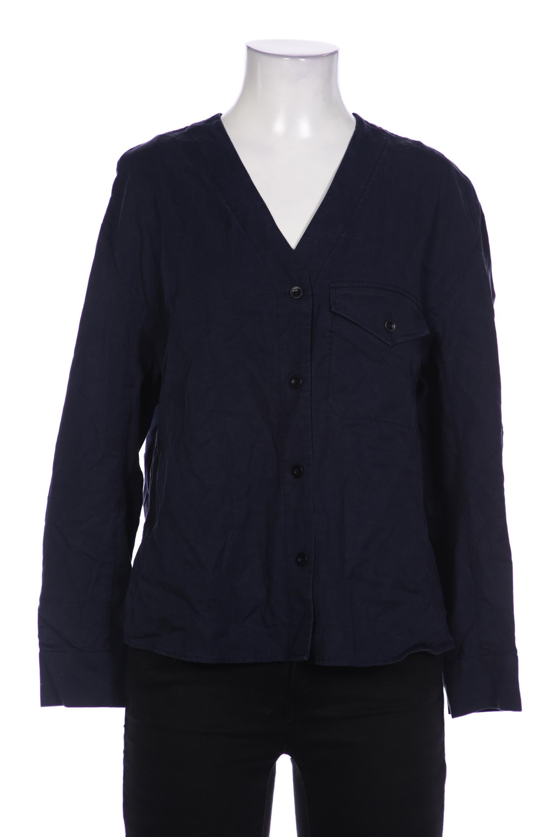 

COS Damen Bluse, marineblau, Gr. 34