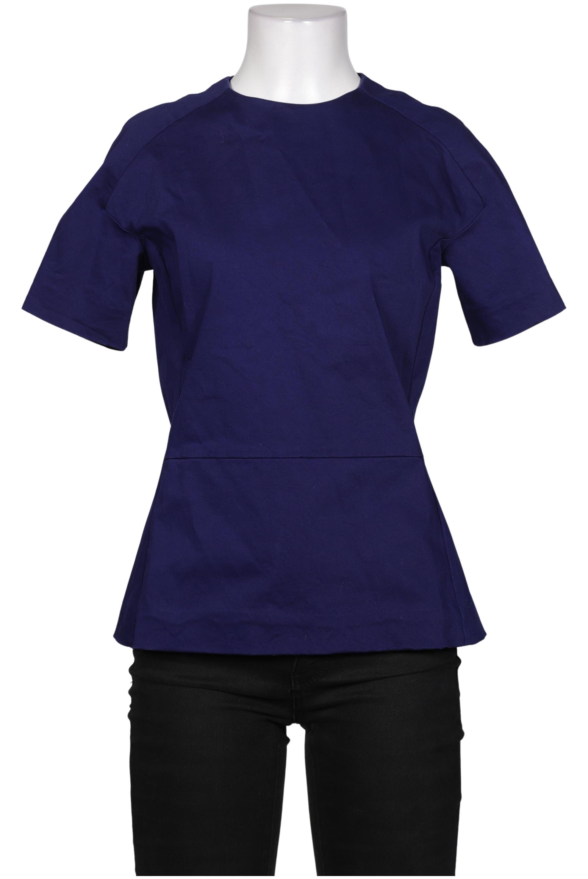

COS Damen Bluse, marineblau, Gr. 36