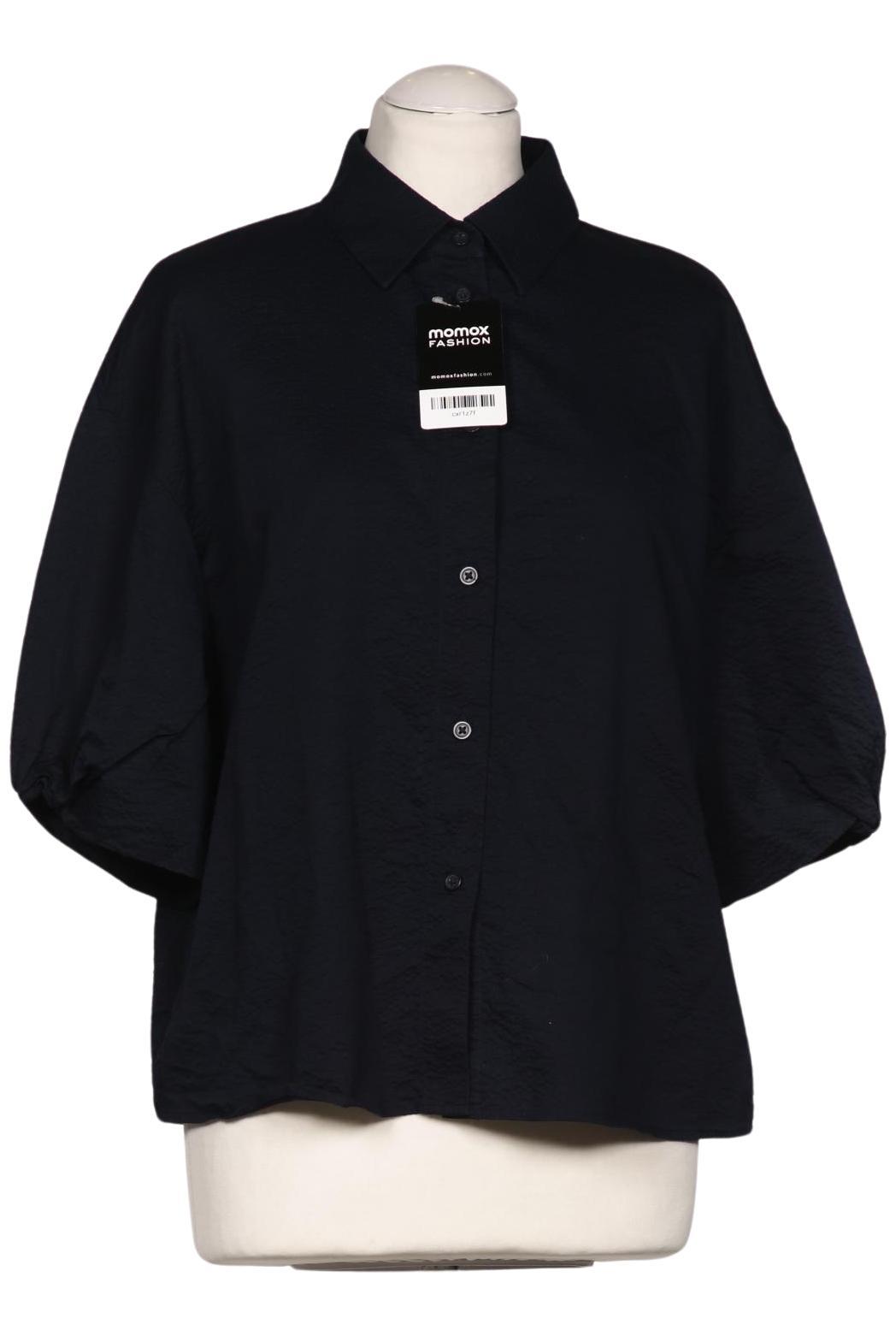 

COS Damen Bluse, marineblau, Gr. 40