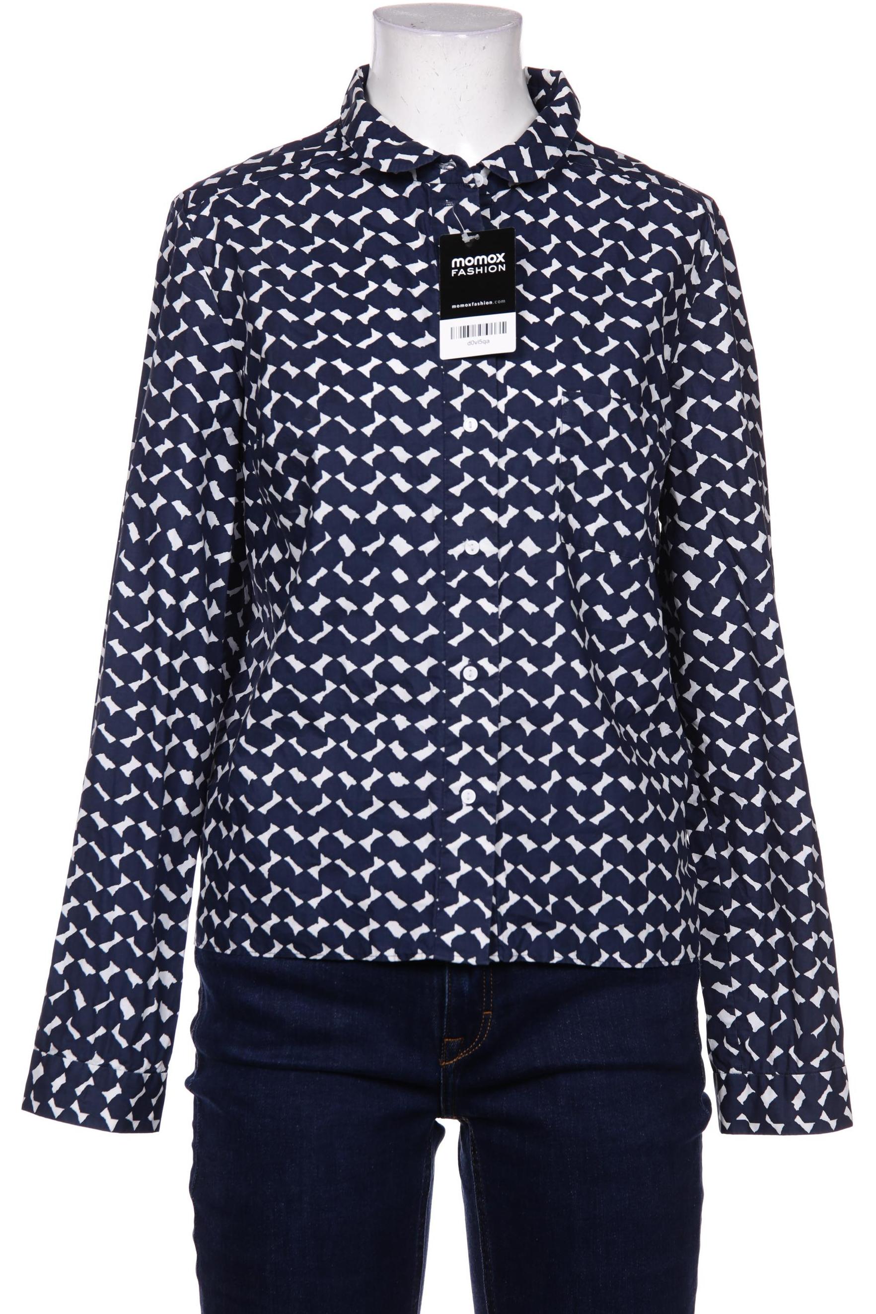 

COS Damen Bluse, marineblau, Gr. 38