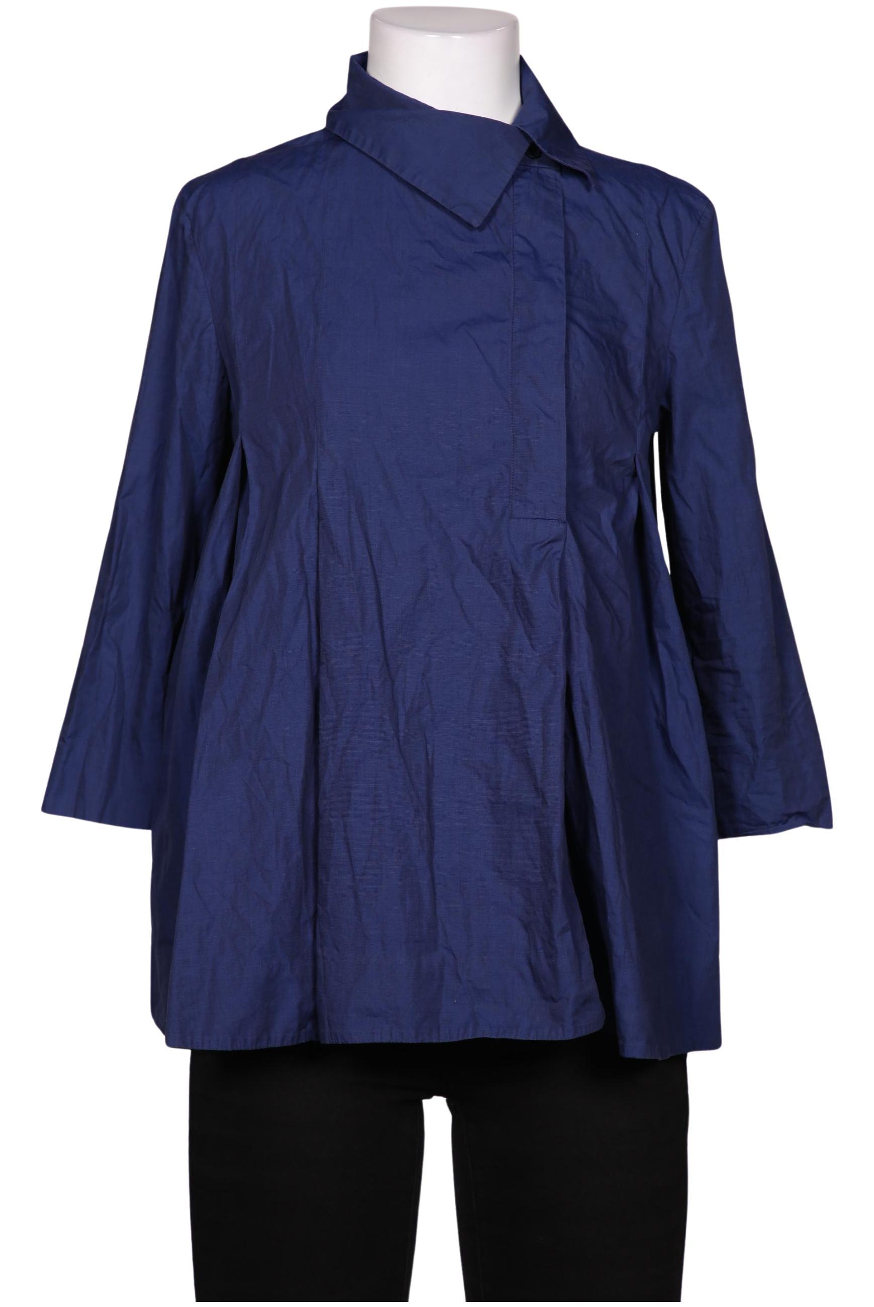 

COS Damen Bluse, marineblau, Gr. 36