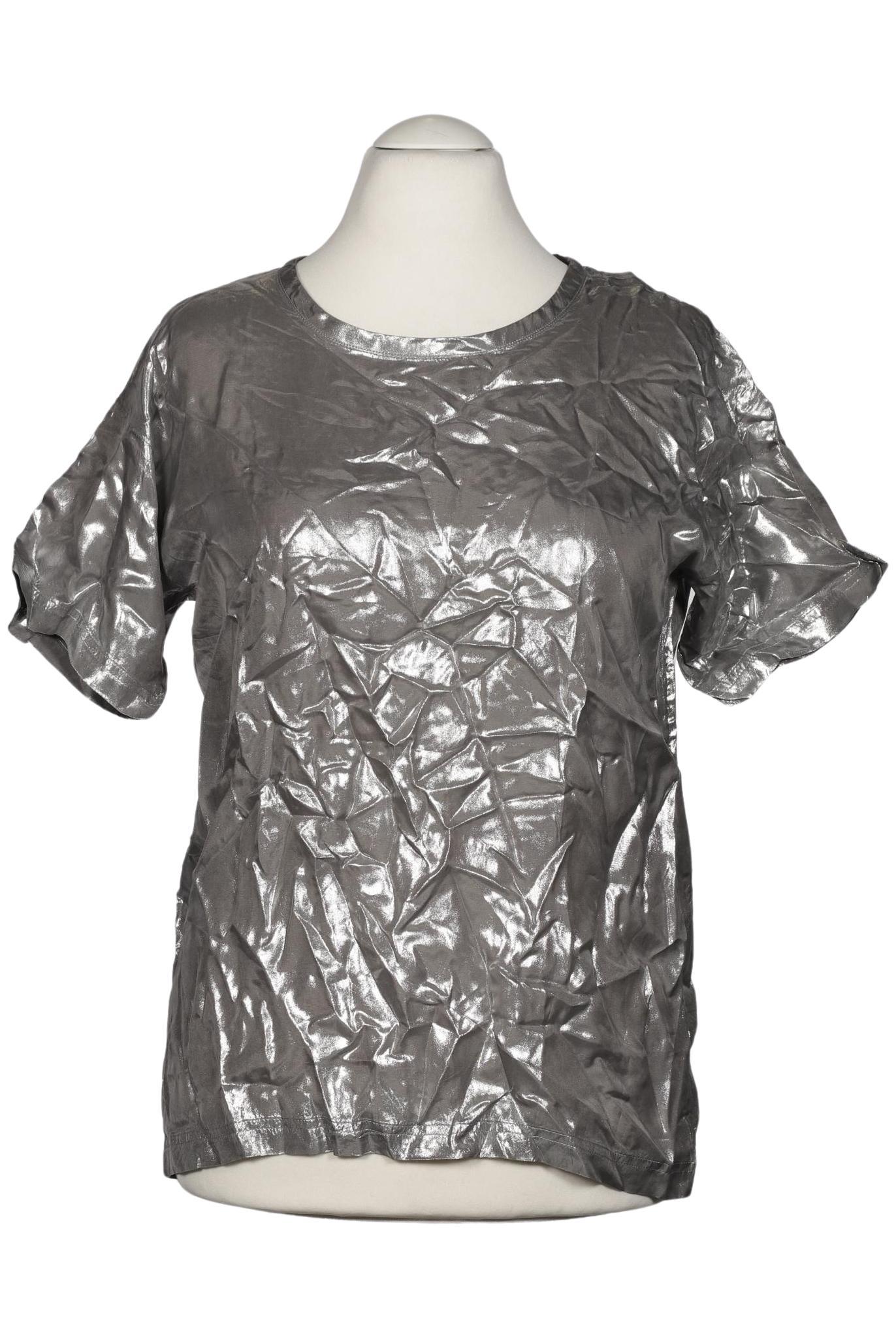

COS Damen Bluse, silber, Gr. 42