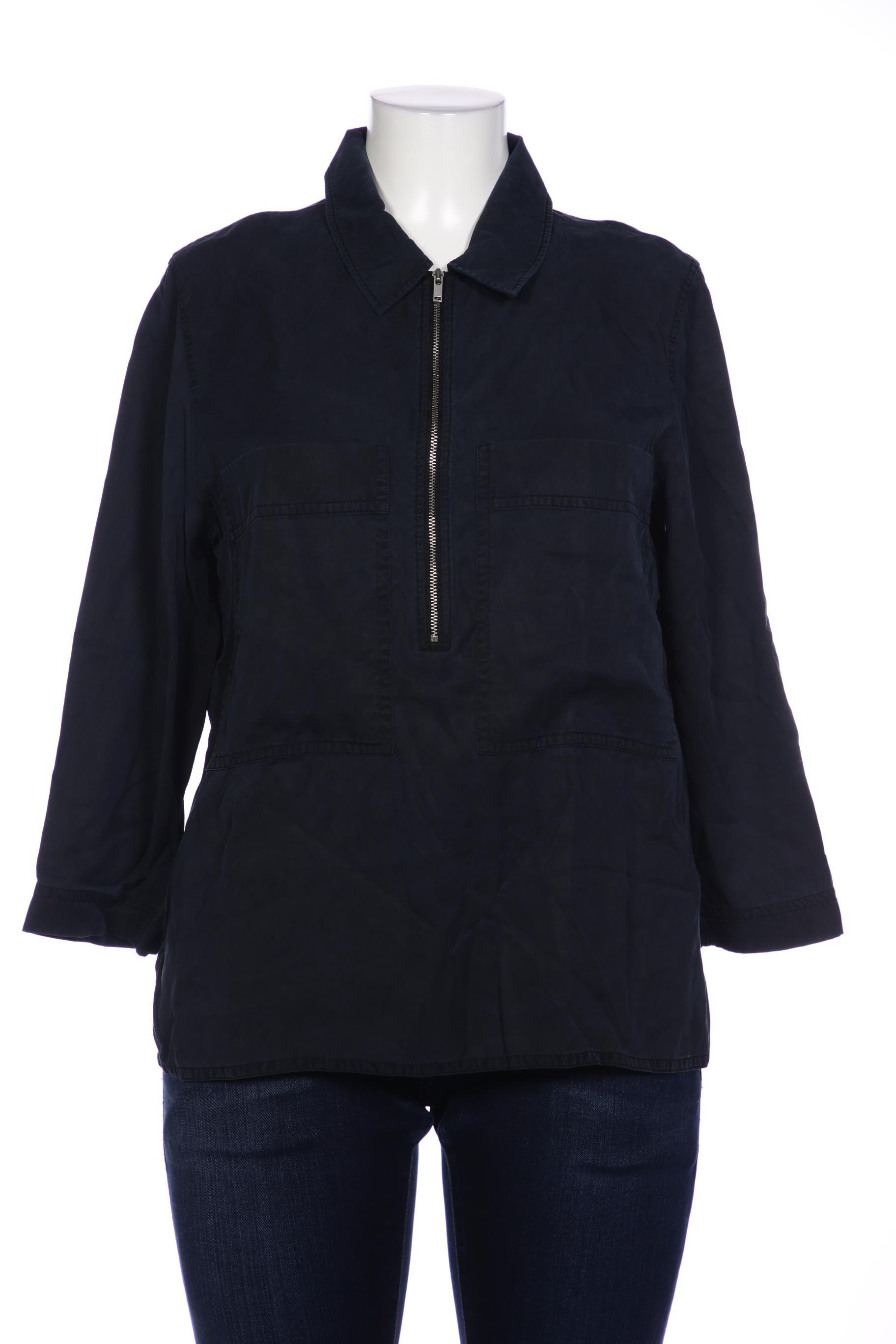

COS Damen Bluse, marineblau, Gr. 44