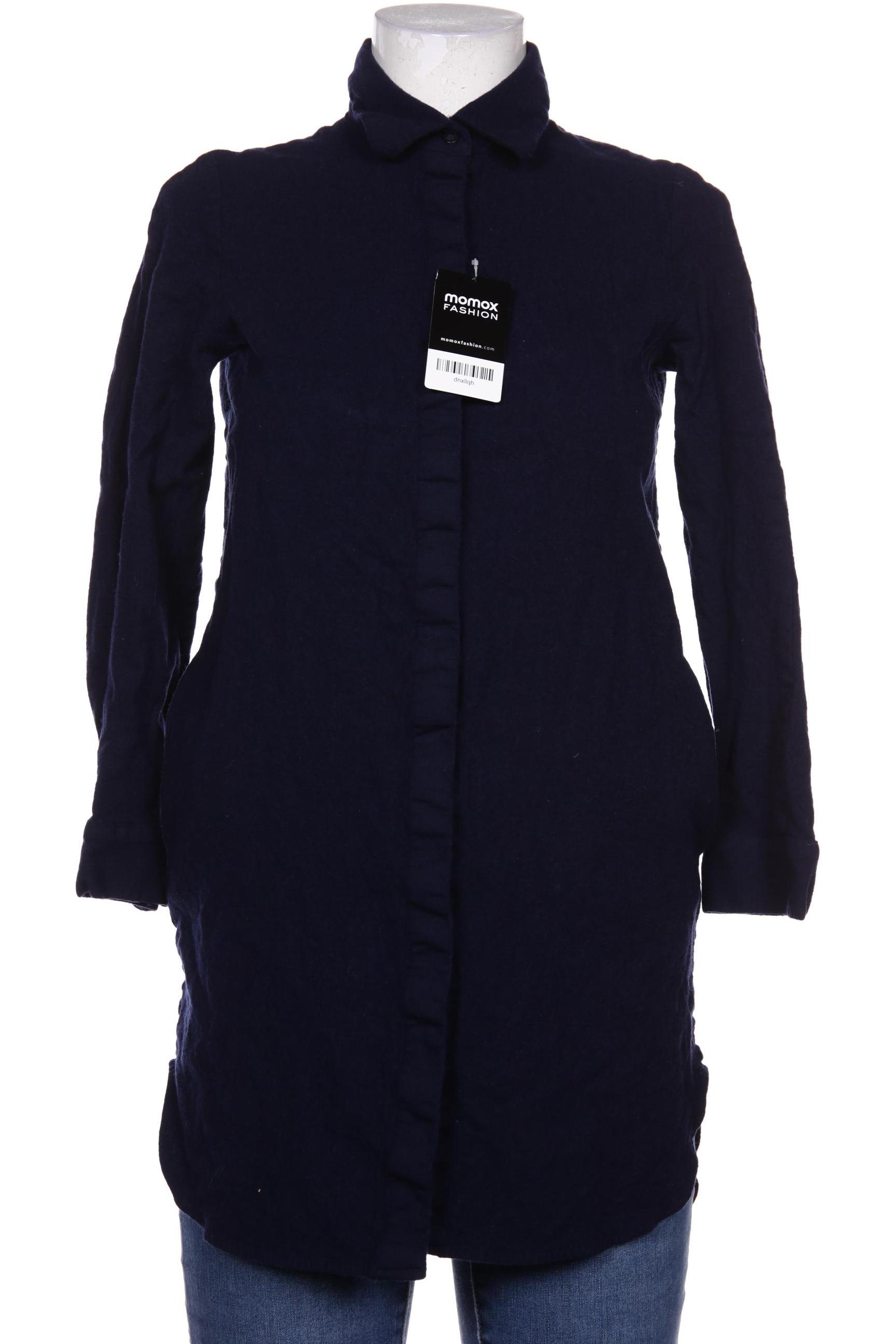 

COS Damen Bluse, marineblau, Gr. 38