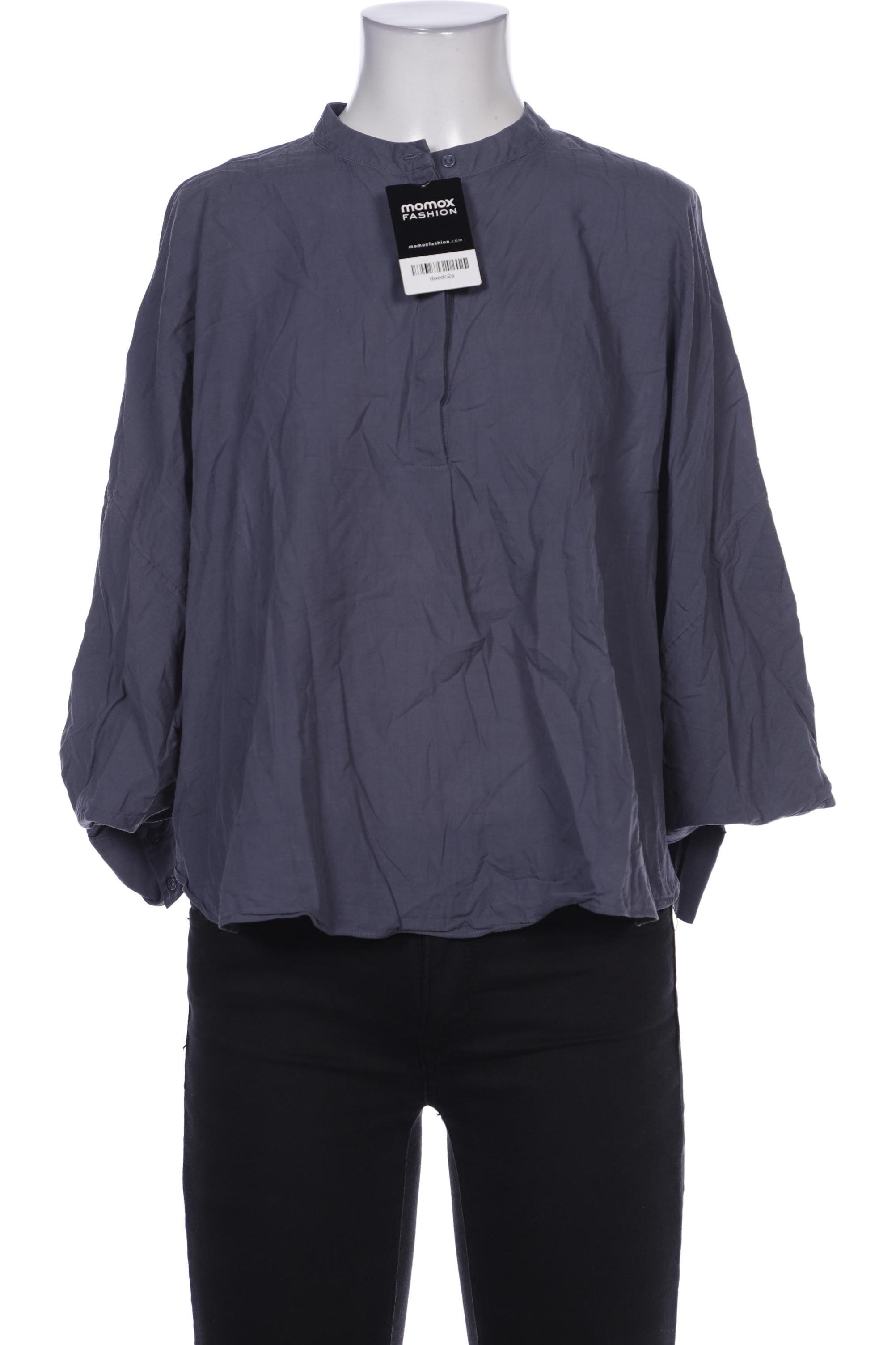 

COS Damen Bluse, marineblau, Gr. 34