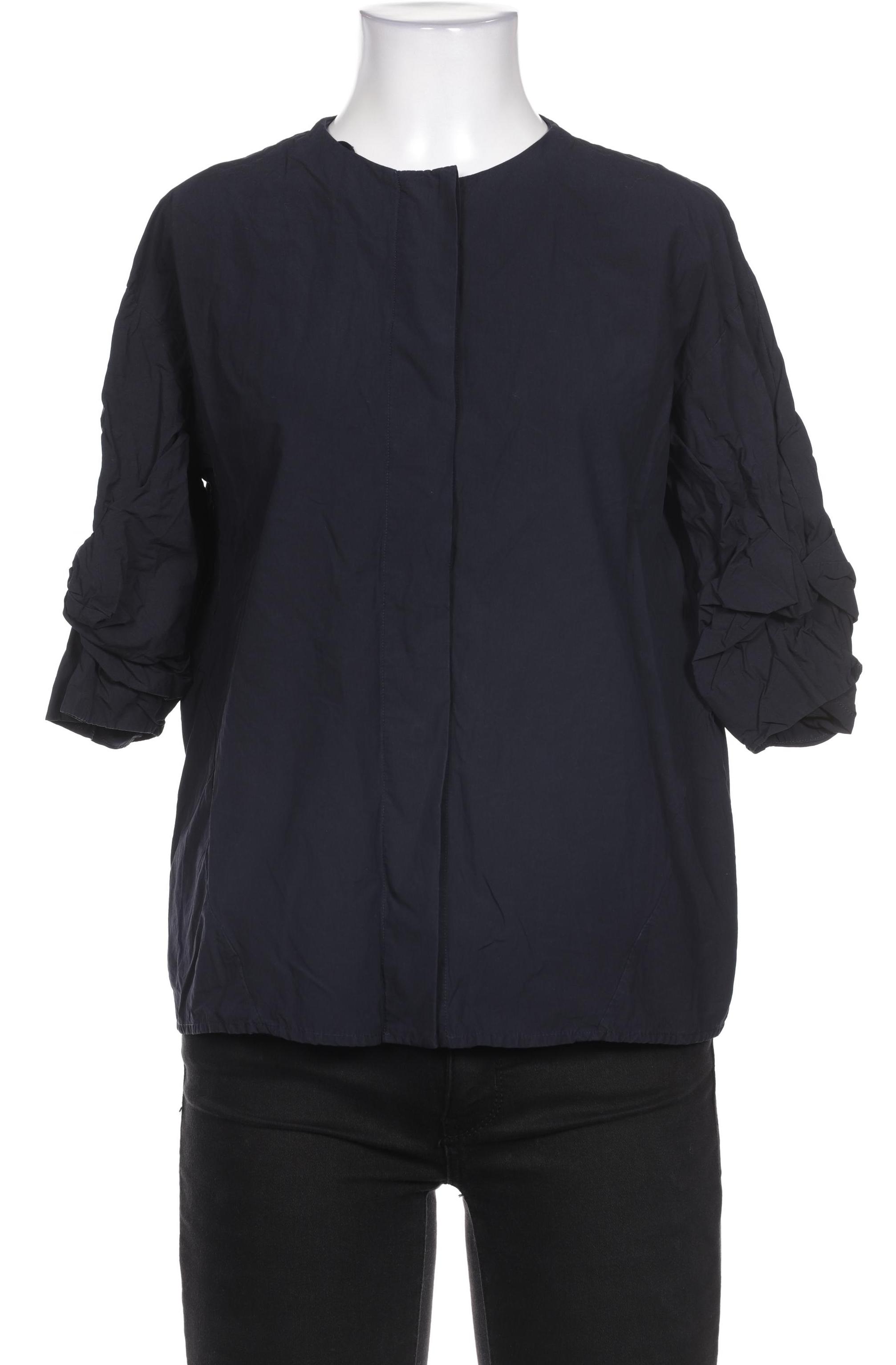 

COS Damen Bluse, marineblau, Gr. 34