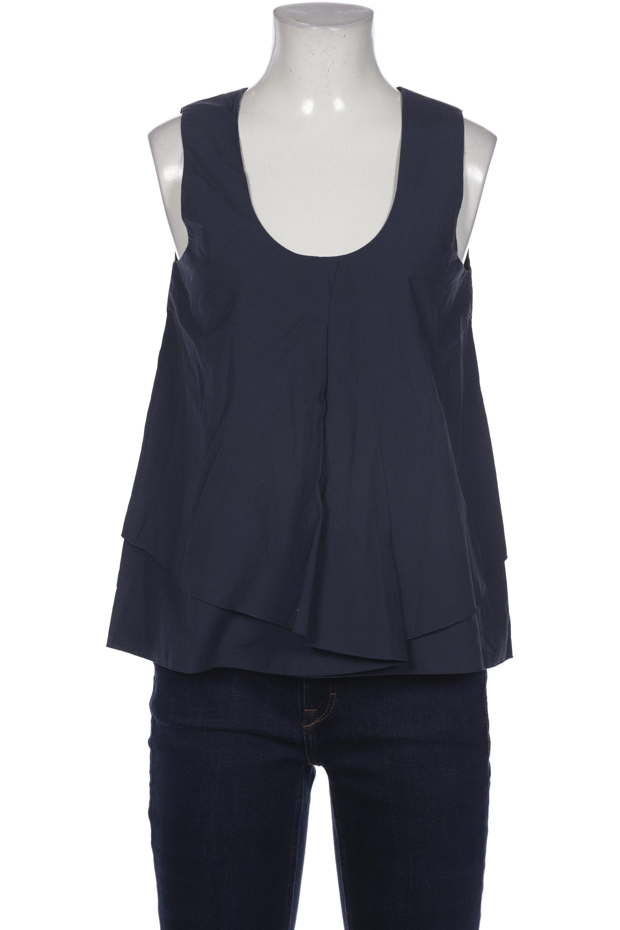 

COS Damen Bluse, marineblau, Gr. 38