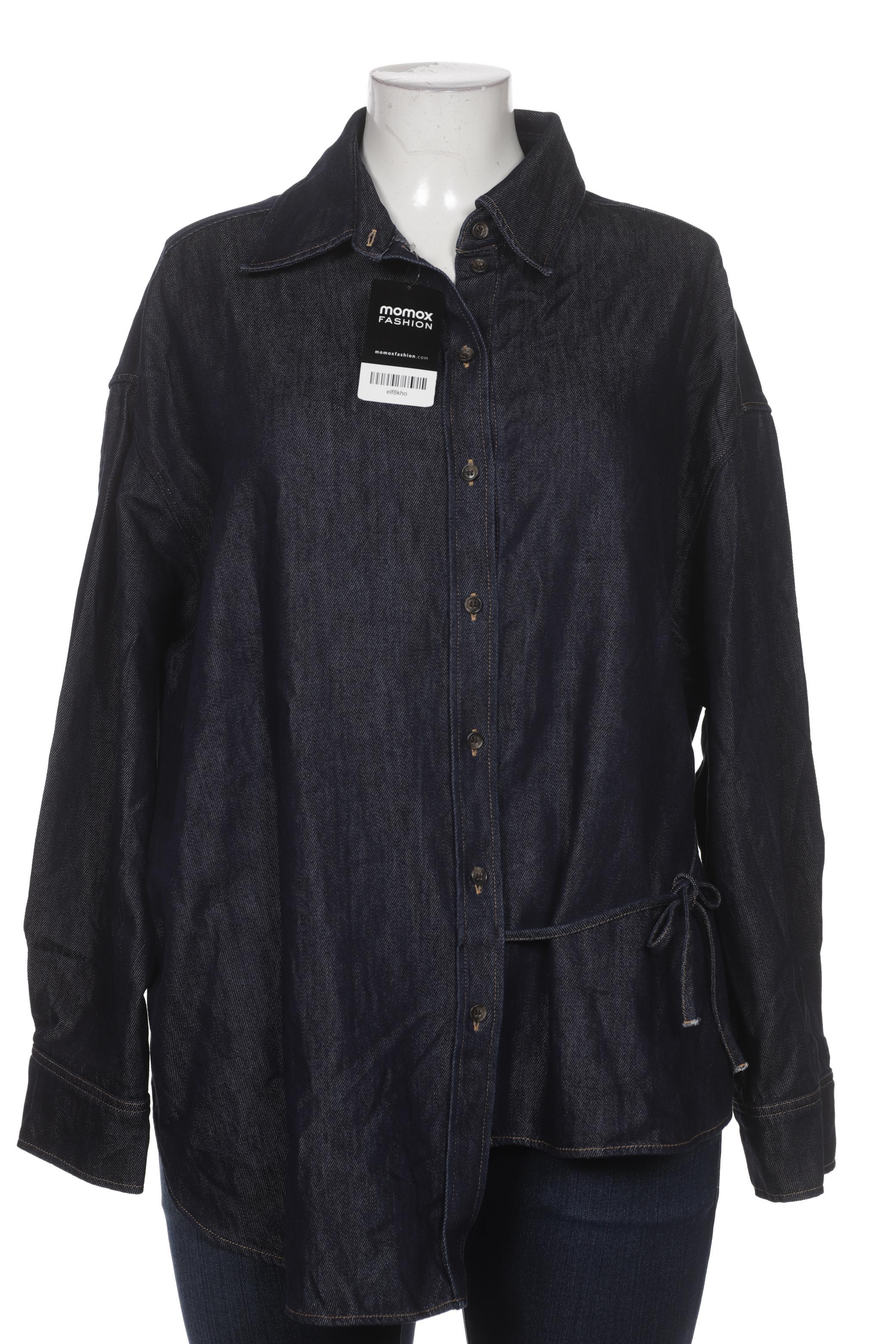 

COS Damen Bluse, marineblau, Gr. 44