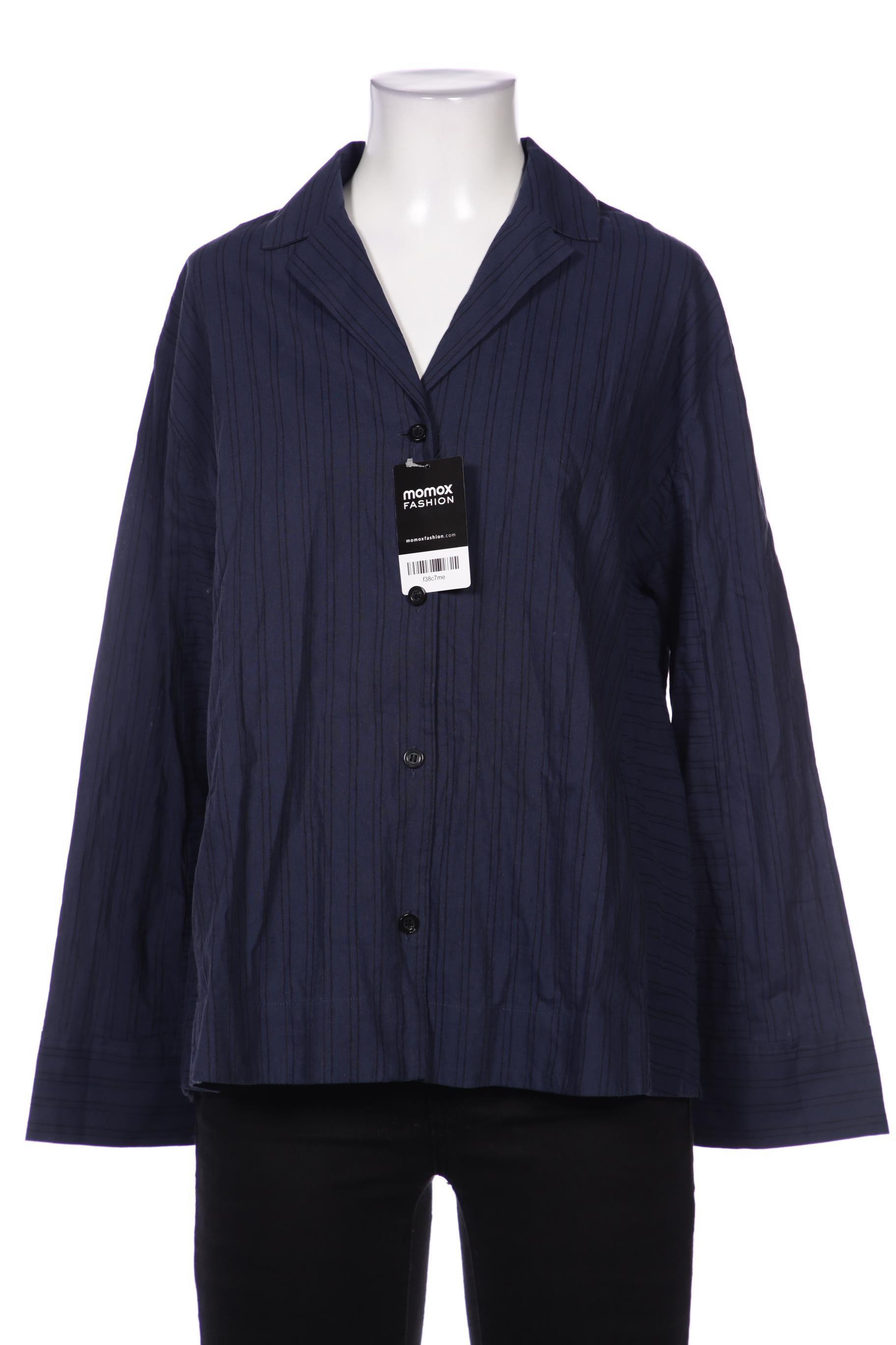 

COS Damen Bluse, marineblau, Gr. 34