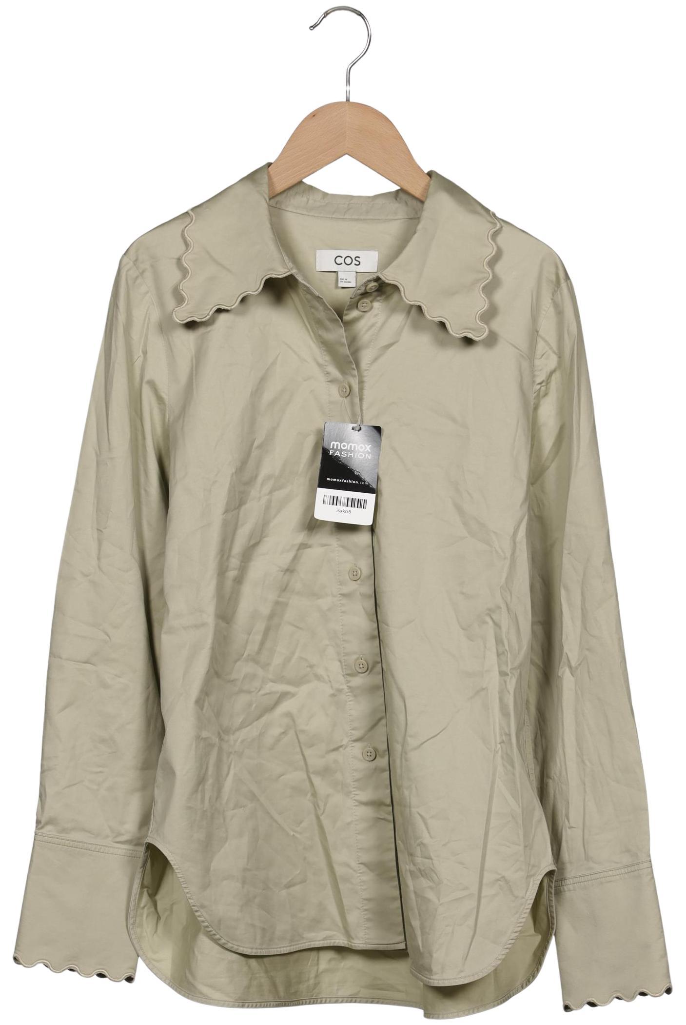 

COS Damen Bluse, grün, Gr. 38