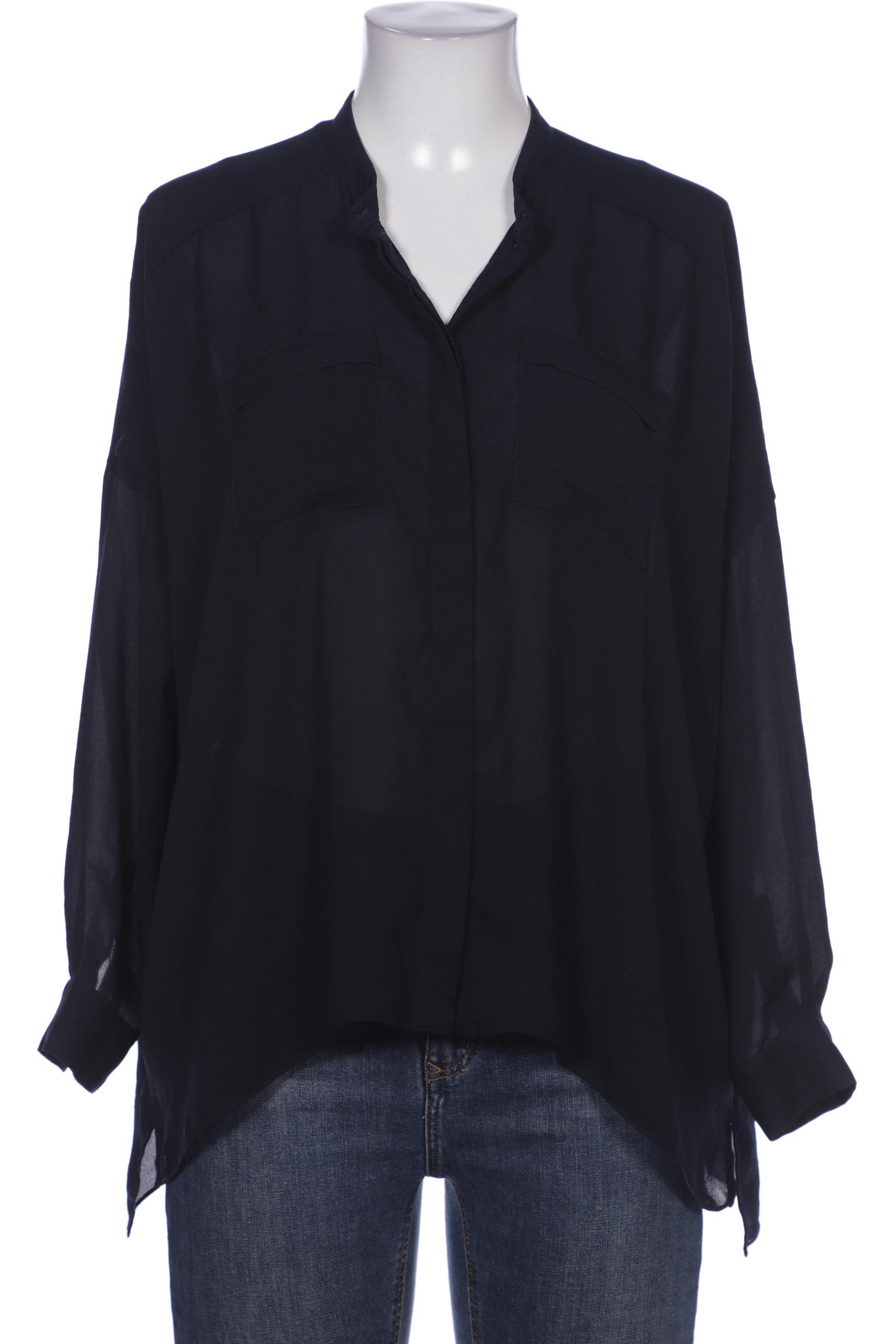 

COS Damen Bluse, marineblau, Gr. 38