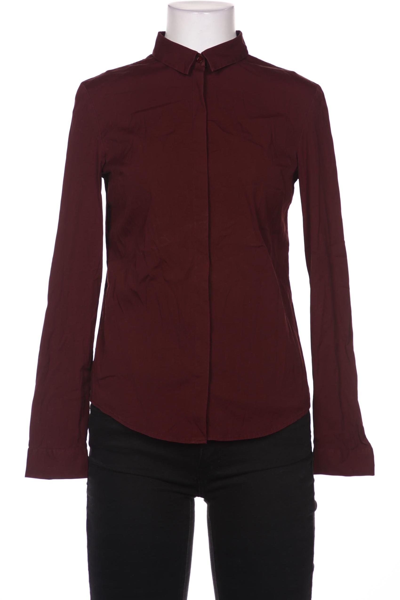 

COS Damen Bluse, bordeaux, Gr. 34