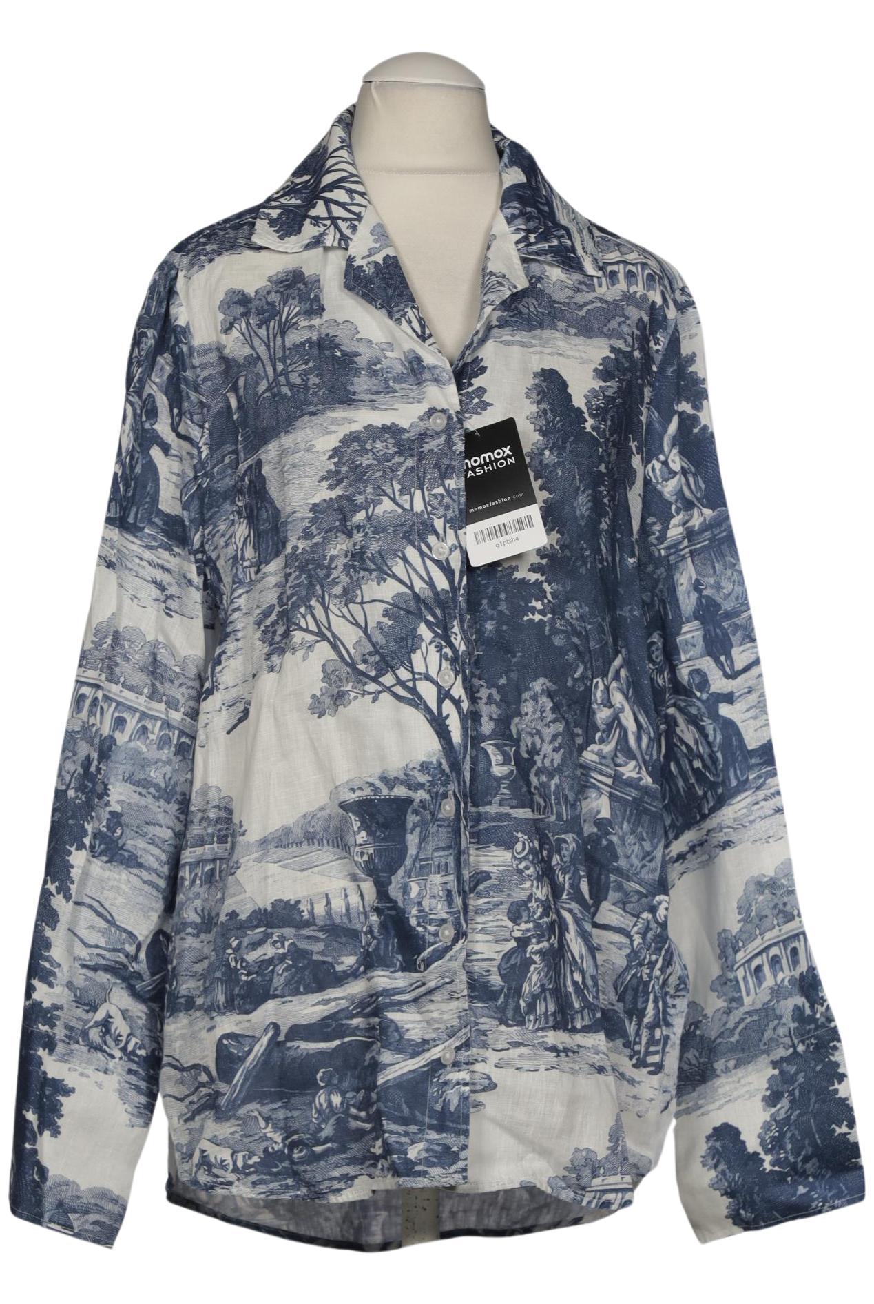 

COS Damen Bluse, marineblau, Gr. 34