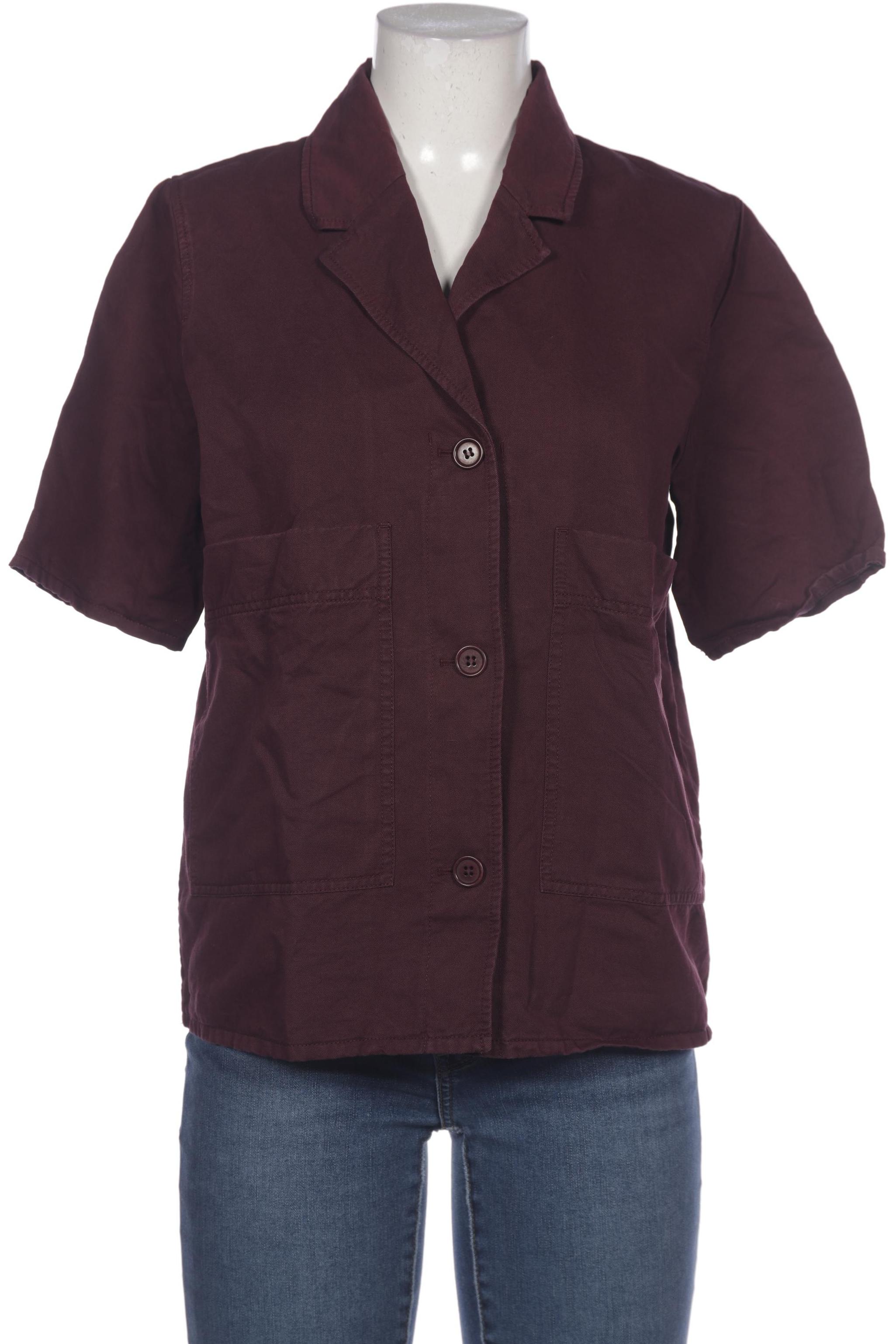 

COS Damen Bluse, bordeaux, Gr. 38