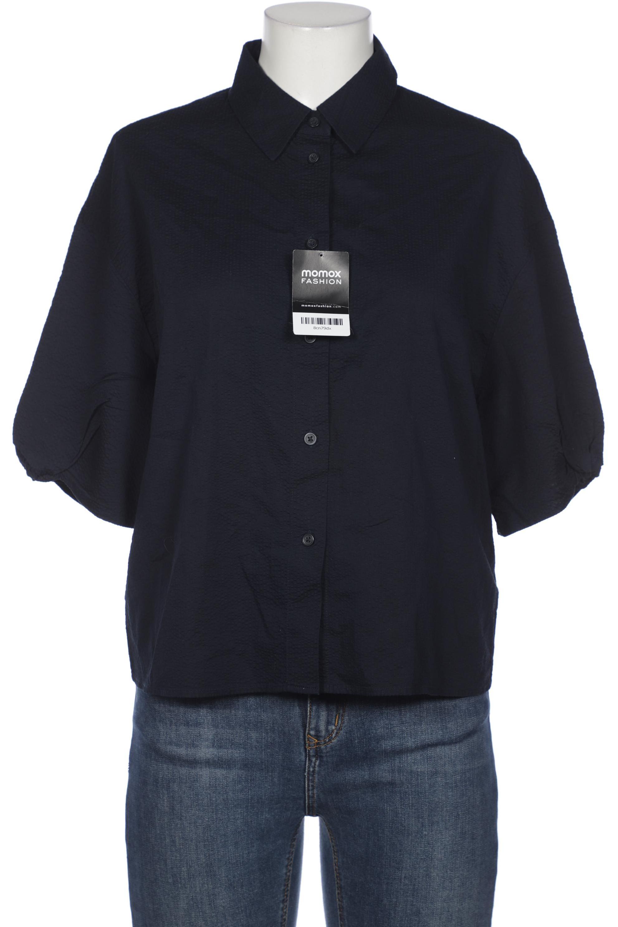 

COS Damen Bluse, marineblau, Gr. 40