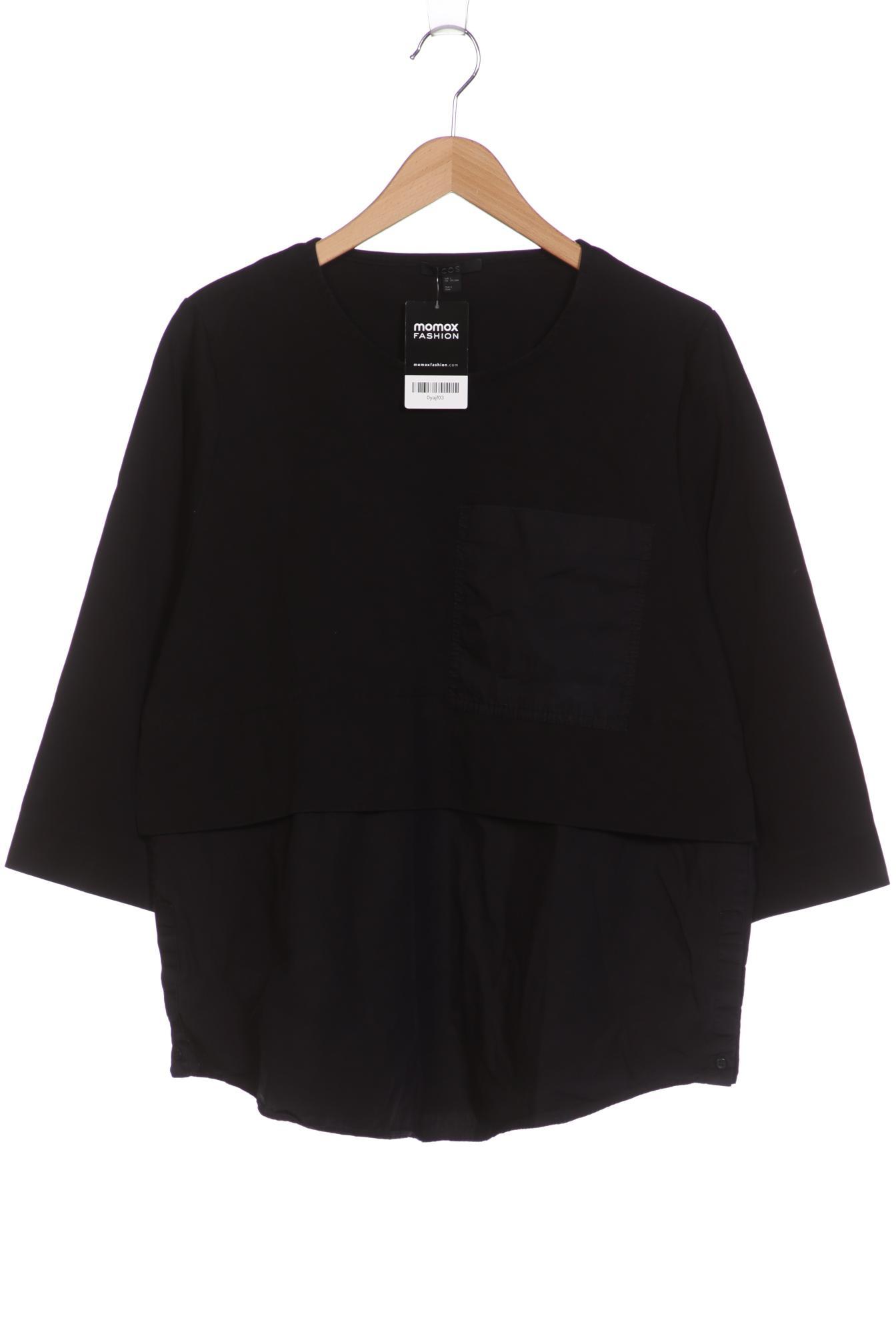 

COS Damen Bluse, schwarz, Gr. 42