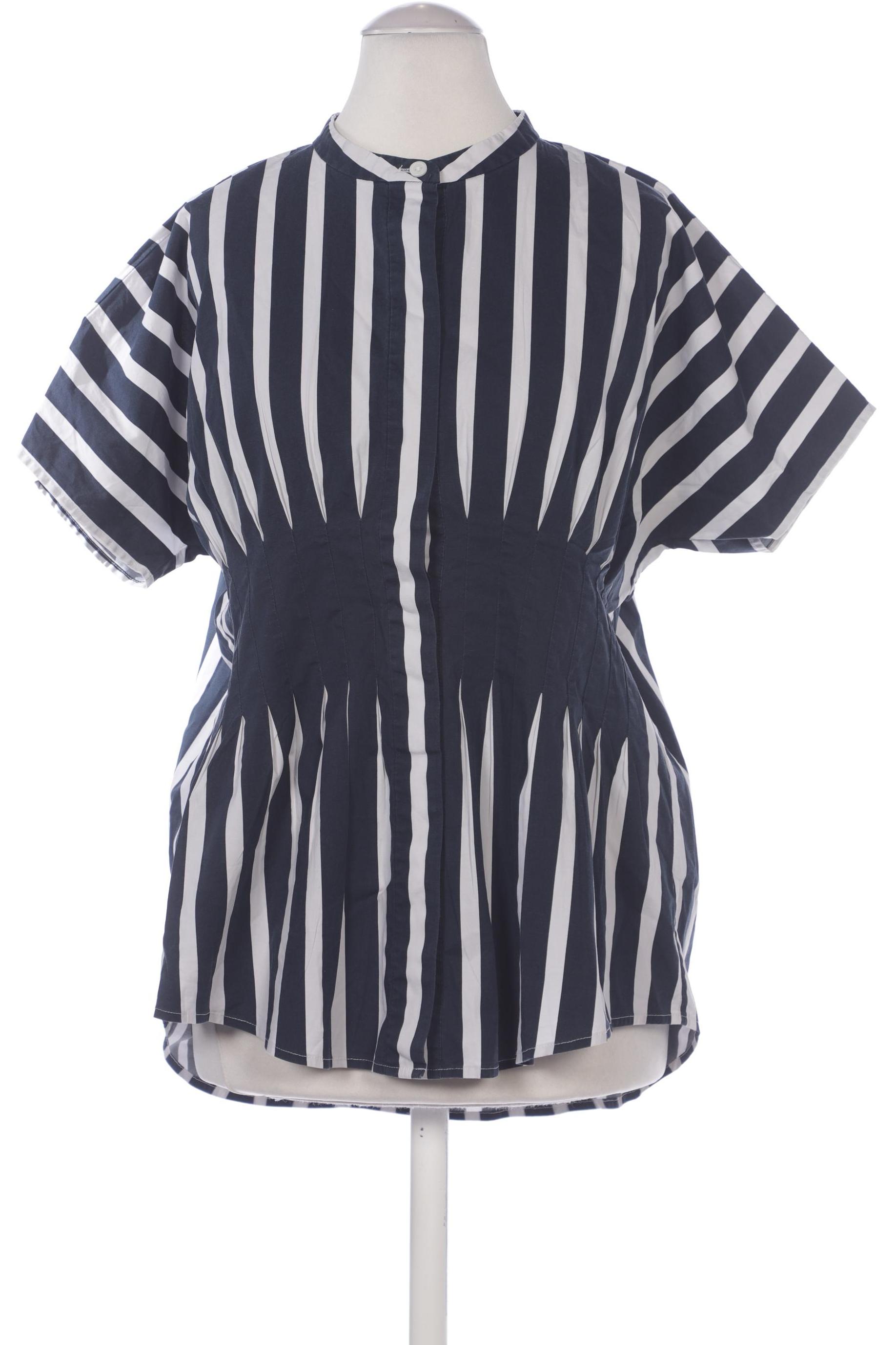 

COS Damen Bluse, marineblau, Gr. 36