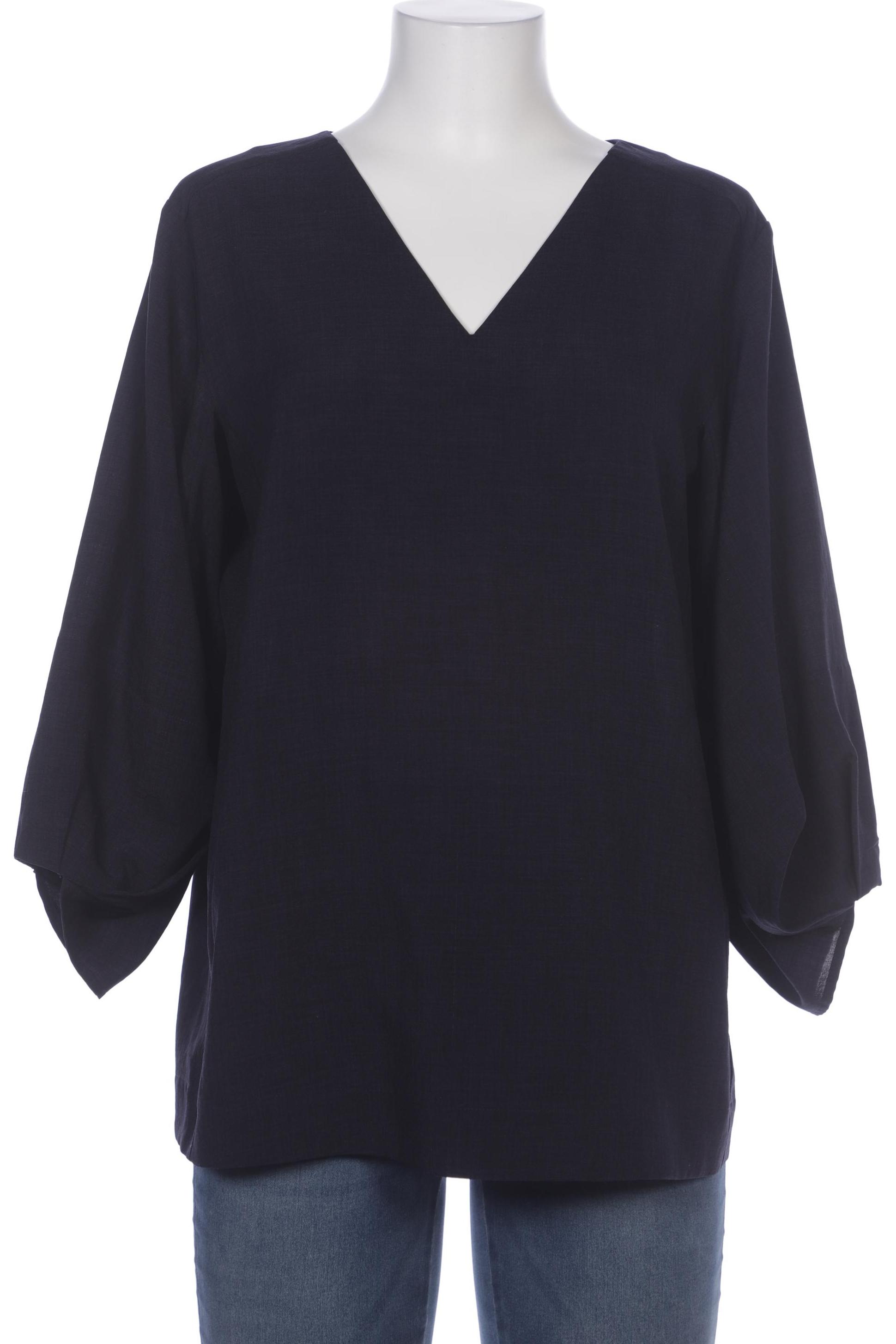 

COS Damen Bluse, marineblau, Gr. 38