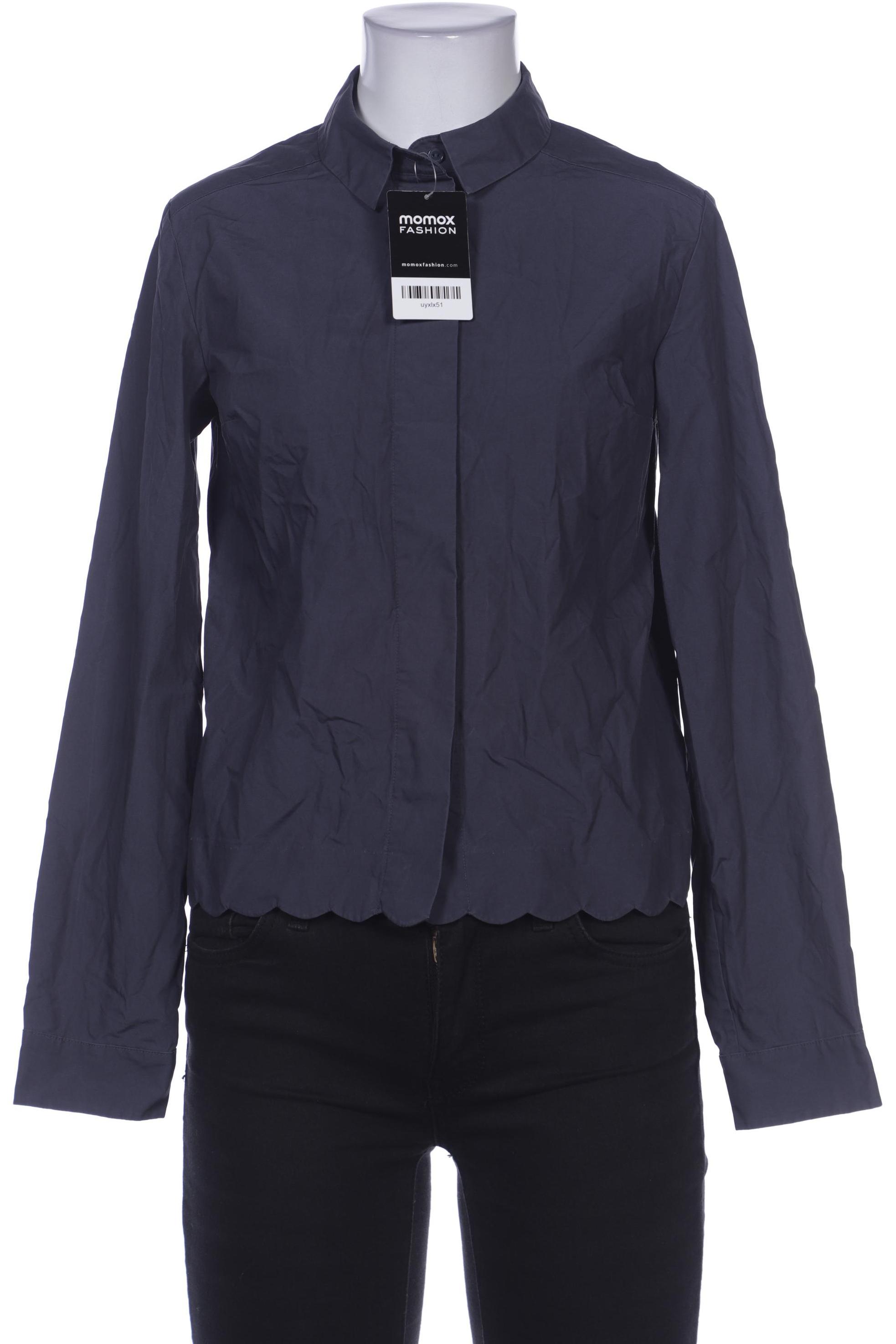 

COS Damen Bluse, marineblau, Gr. 34