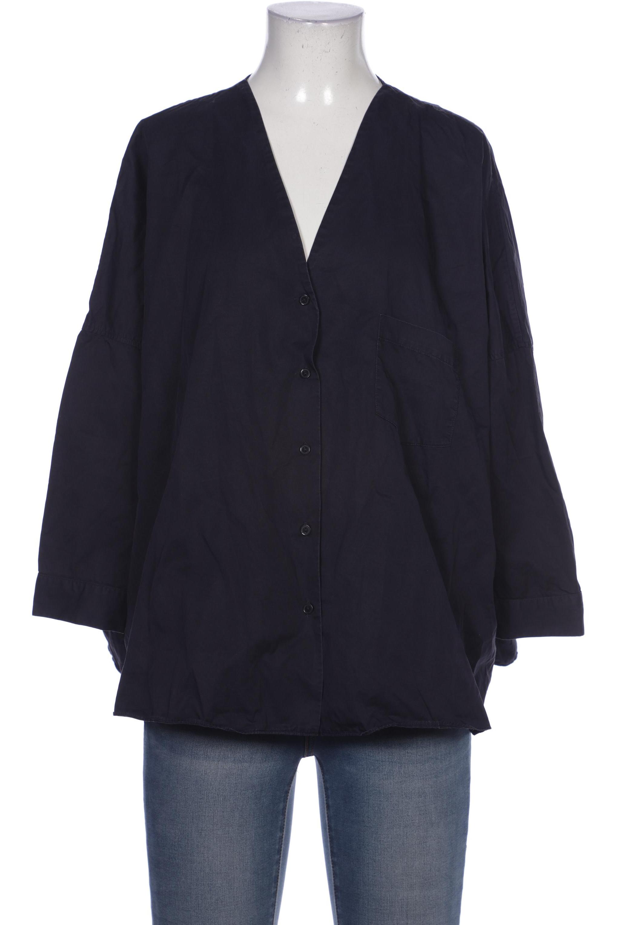 

COS Damen Bluse, marineblau, Gr. 34