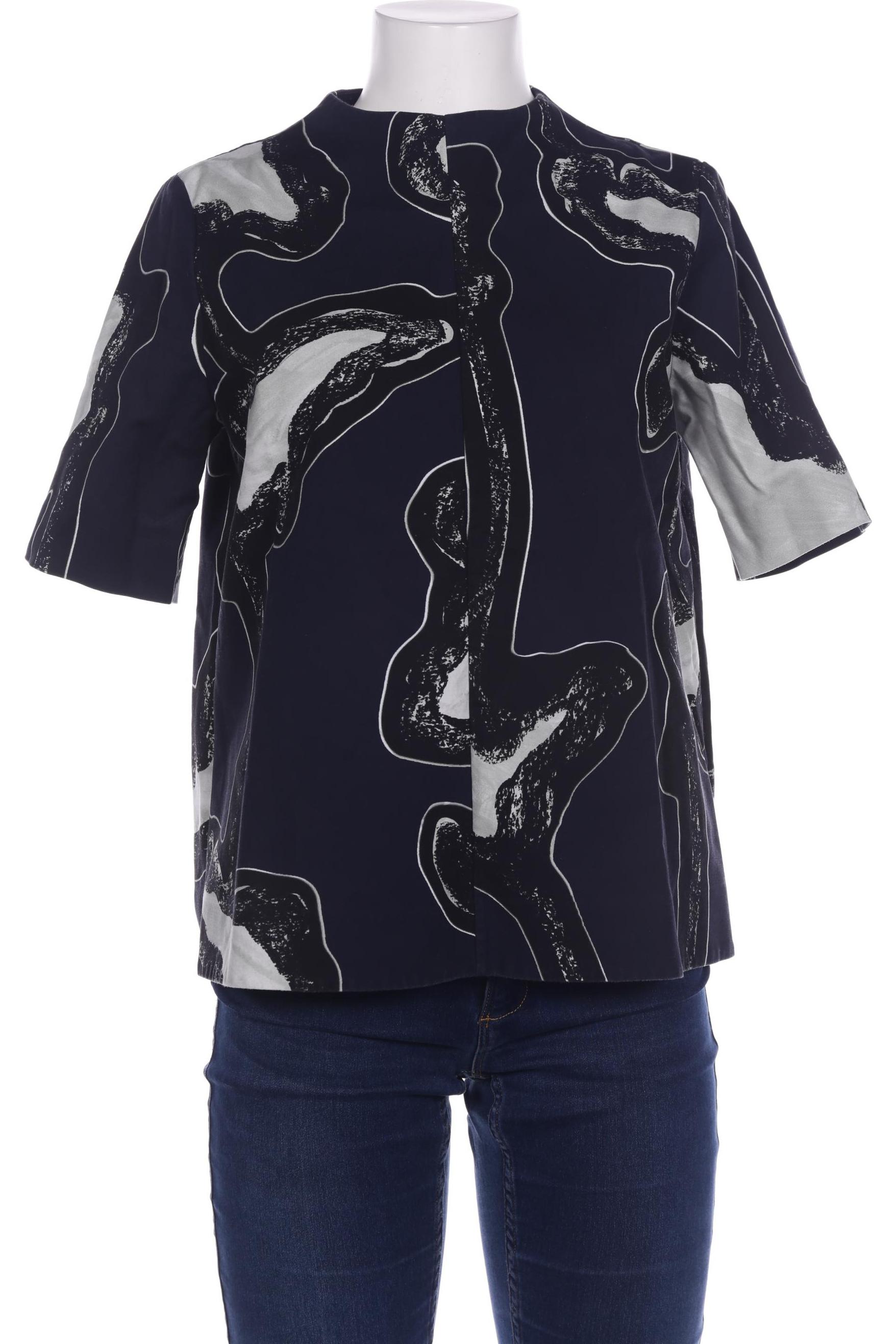 

COS Damen Bluse, marineblau, Gr. 40