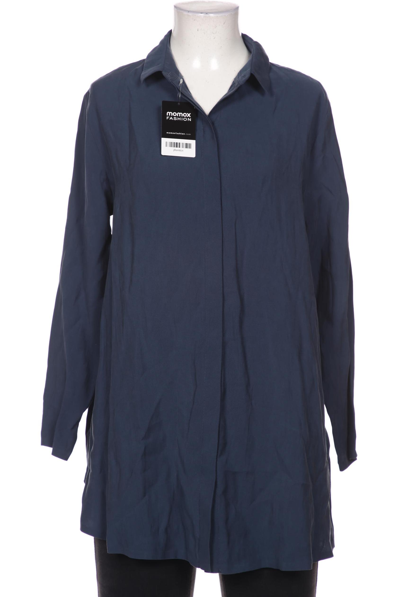 

COS Damen Bluse, marineblau, Gr. 34