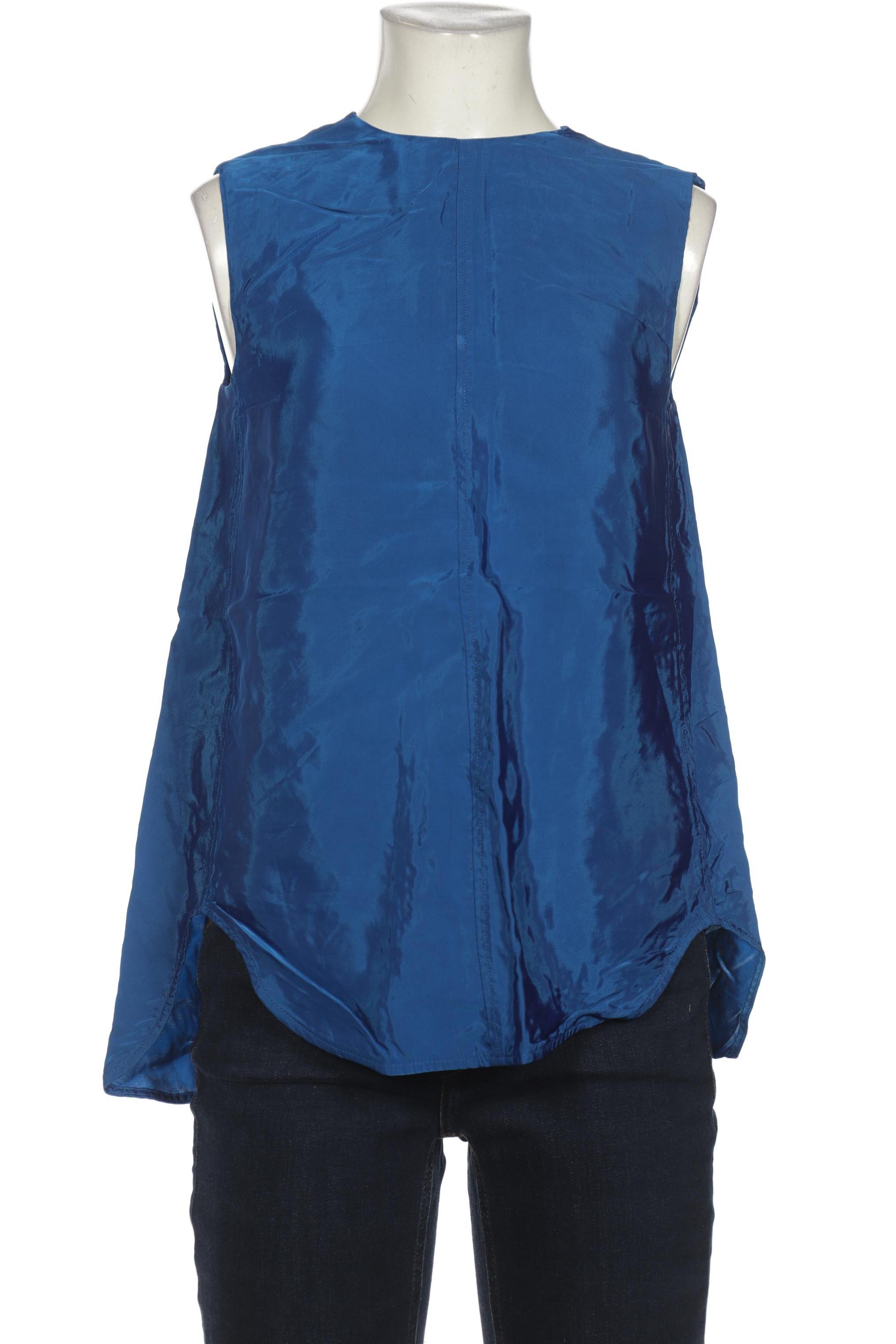 

COS Damen Bluse, marineblau, Gr. 34