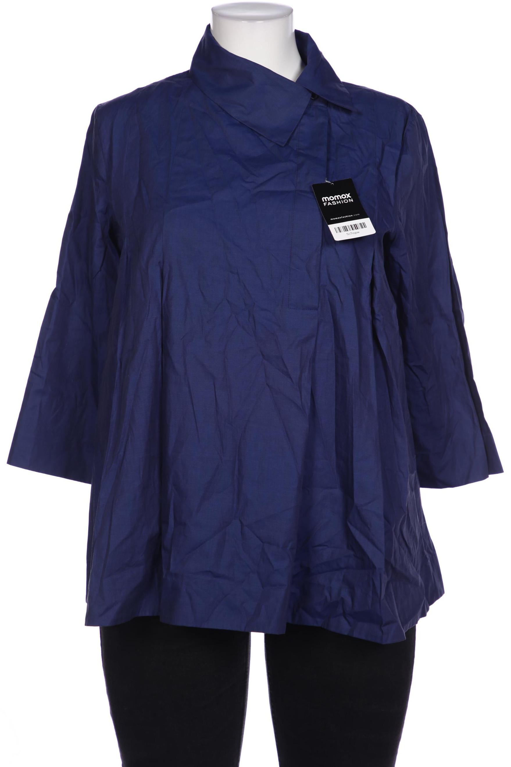 

COS Damen Bluse, marineblau, Gr. 42
