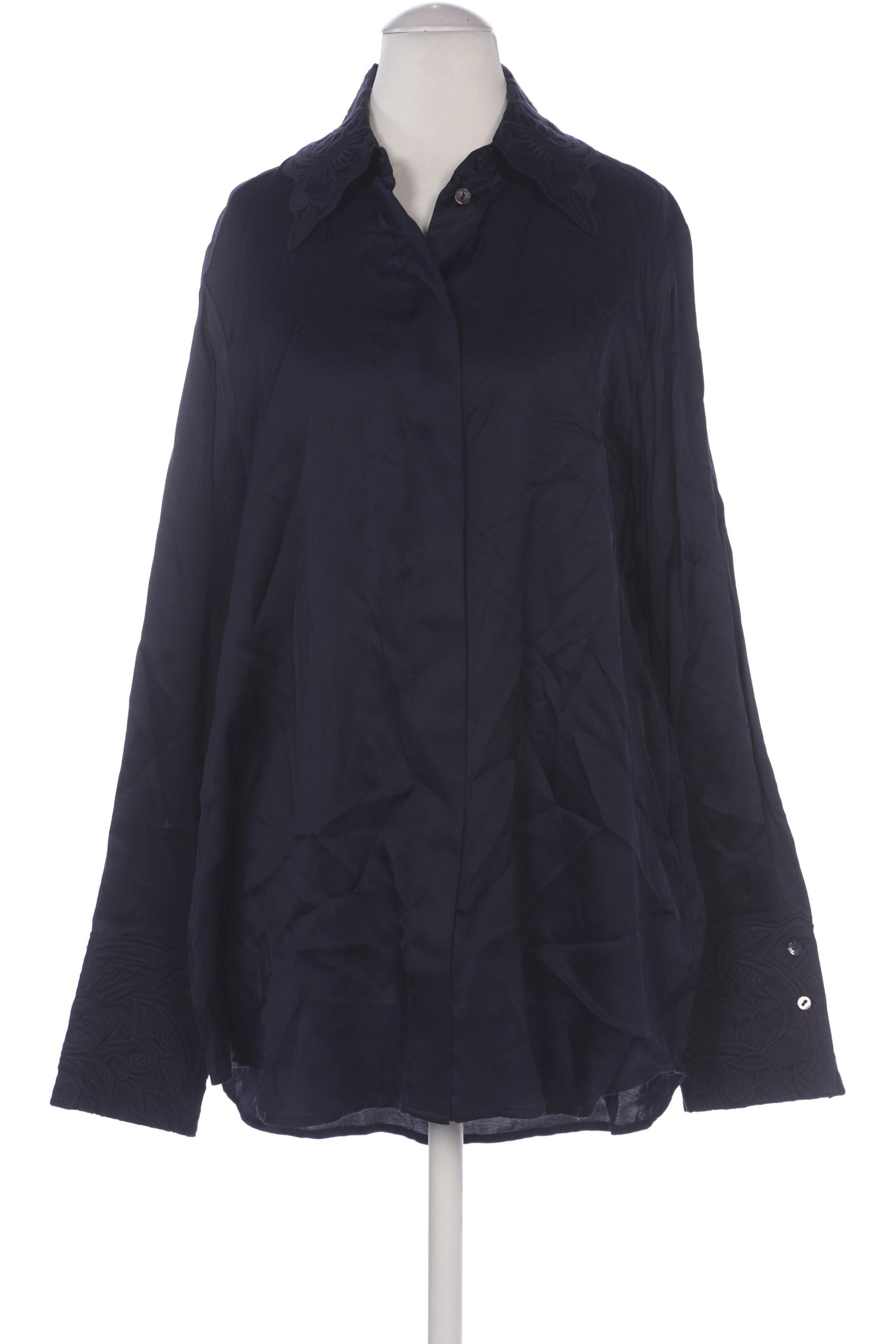 

COS Damen Bluse, marineblau, Gr. 34