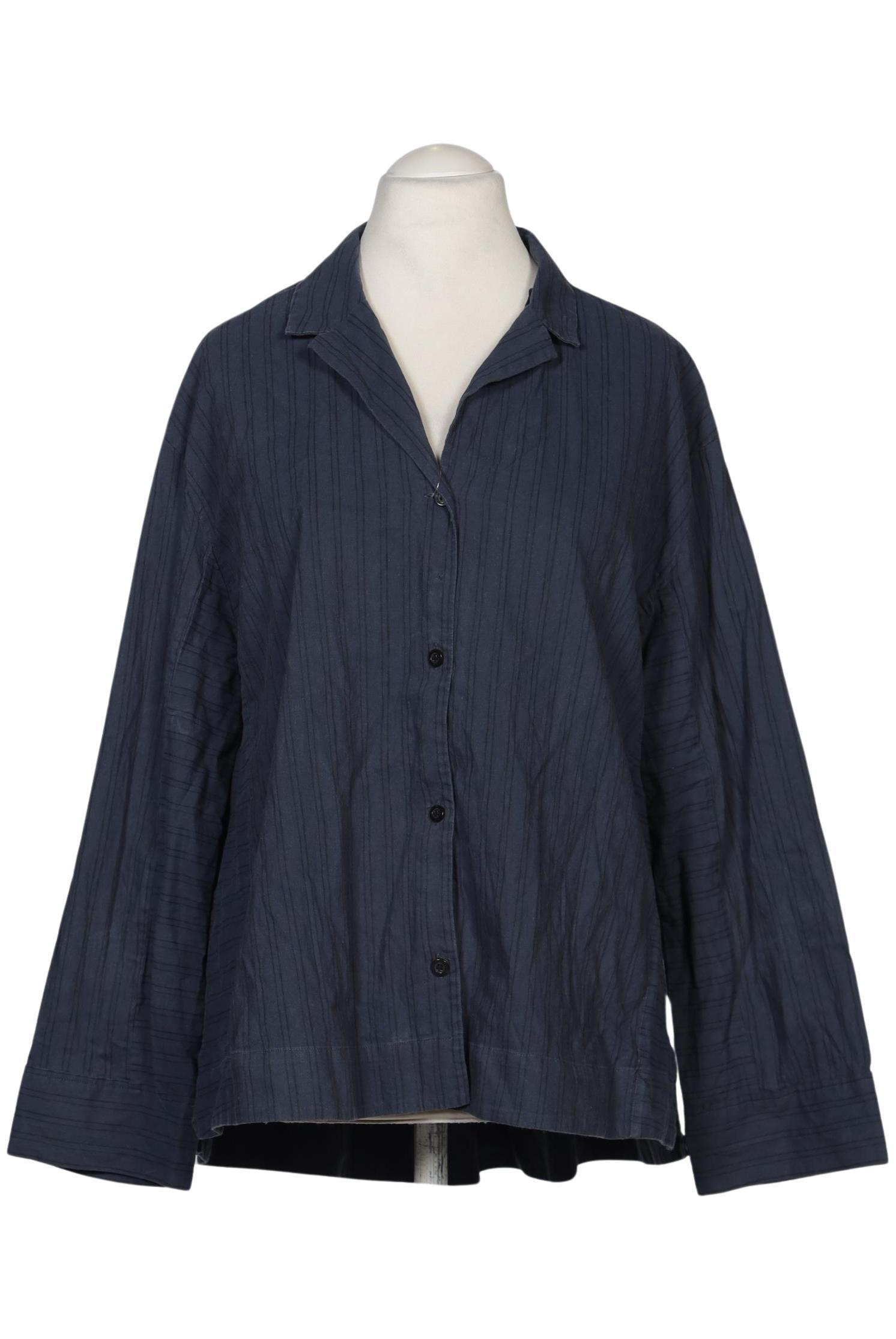 

COS Damen Bluse, marineblau, Gr. 42