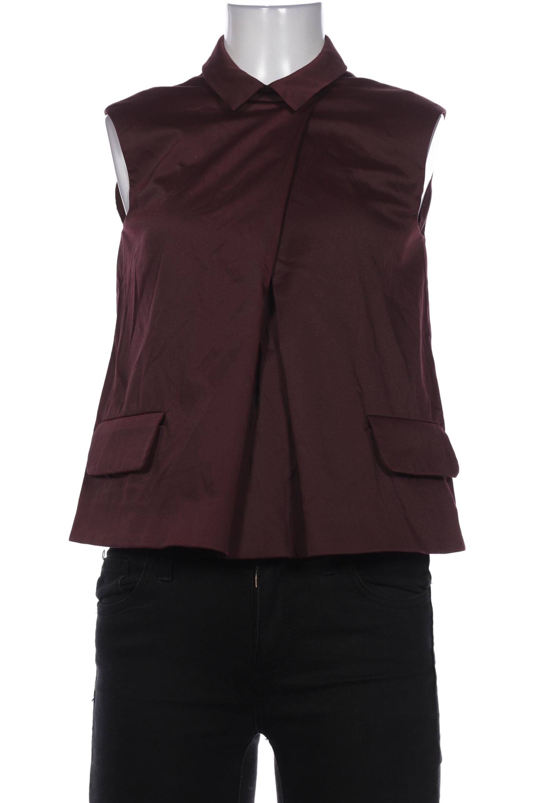 

COS Damen Bluse, bordeaux, Gr. 34