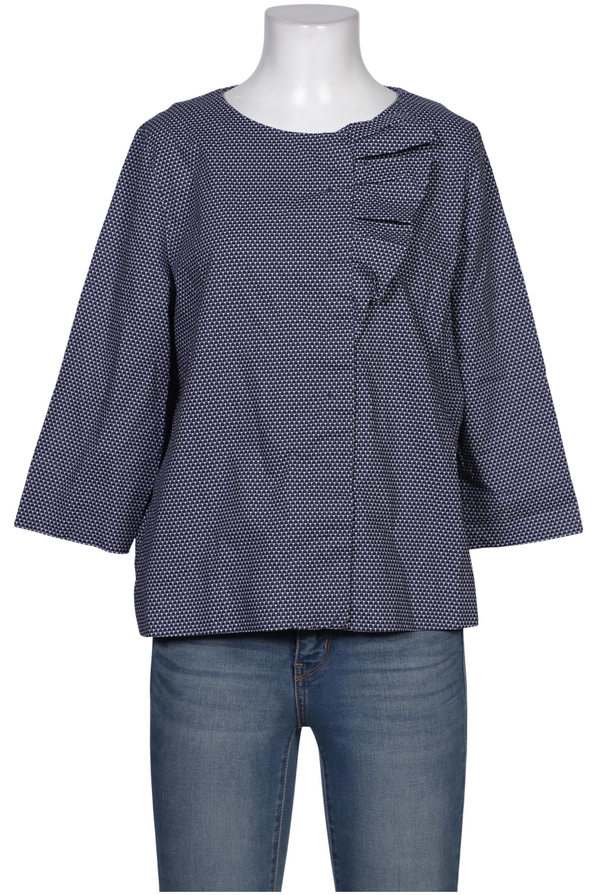 

COS Damen Bluse, marineblau, Gr. 40