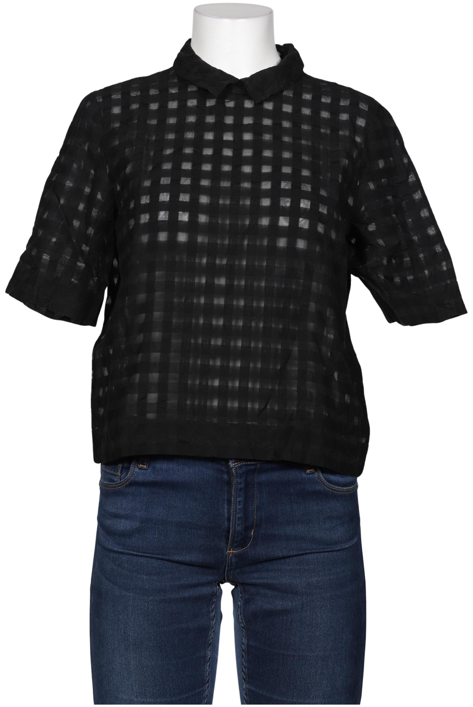 

COS Damen Bluse, schwarz, Gr. 42